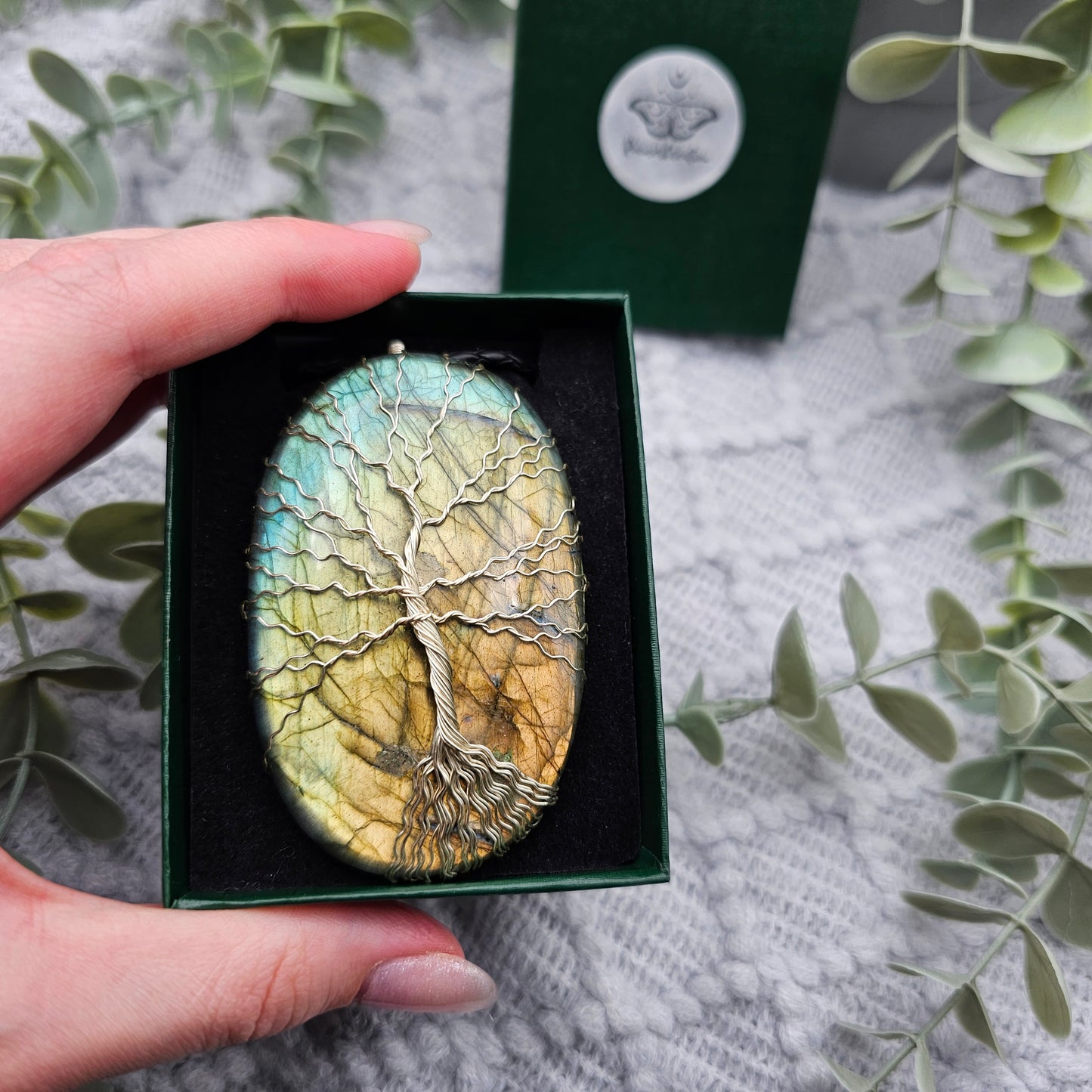 Labradorite Tree of Life Pendant | Jewelry Wire | Gemstone Necklace