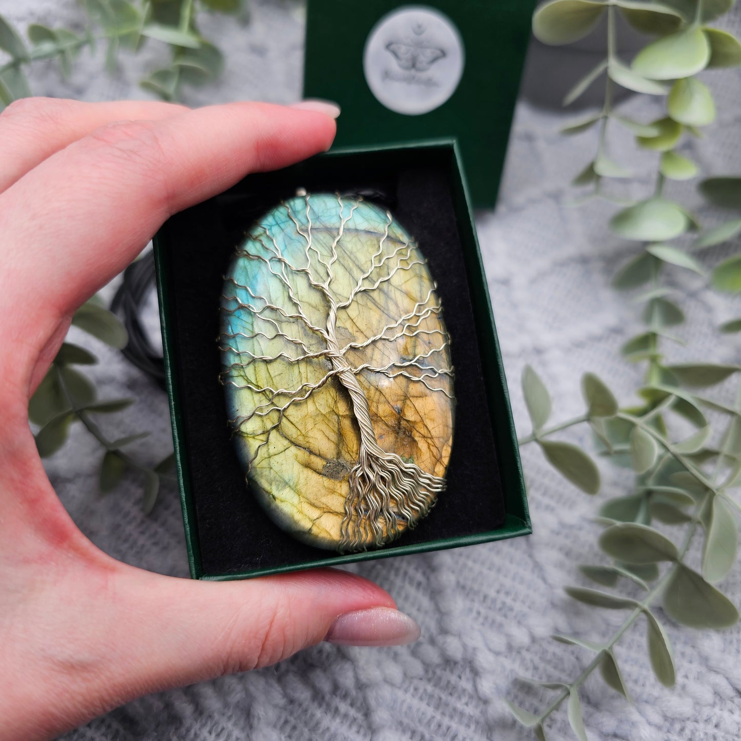 Labradorite Tree of Life Pendant | Jewelry Wire | Gemstone Necklace