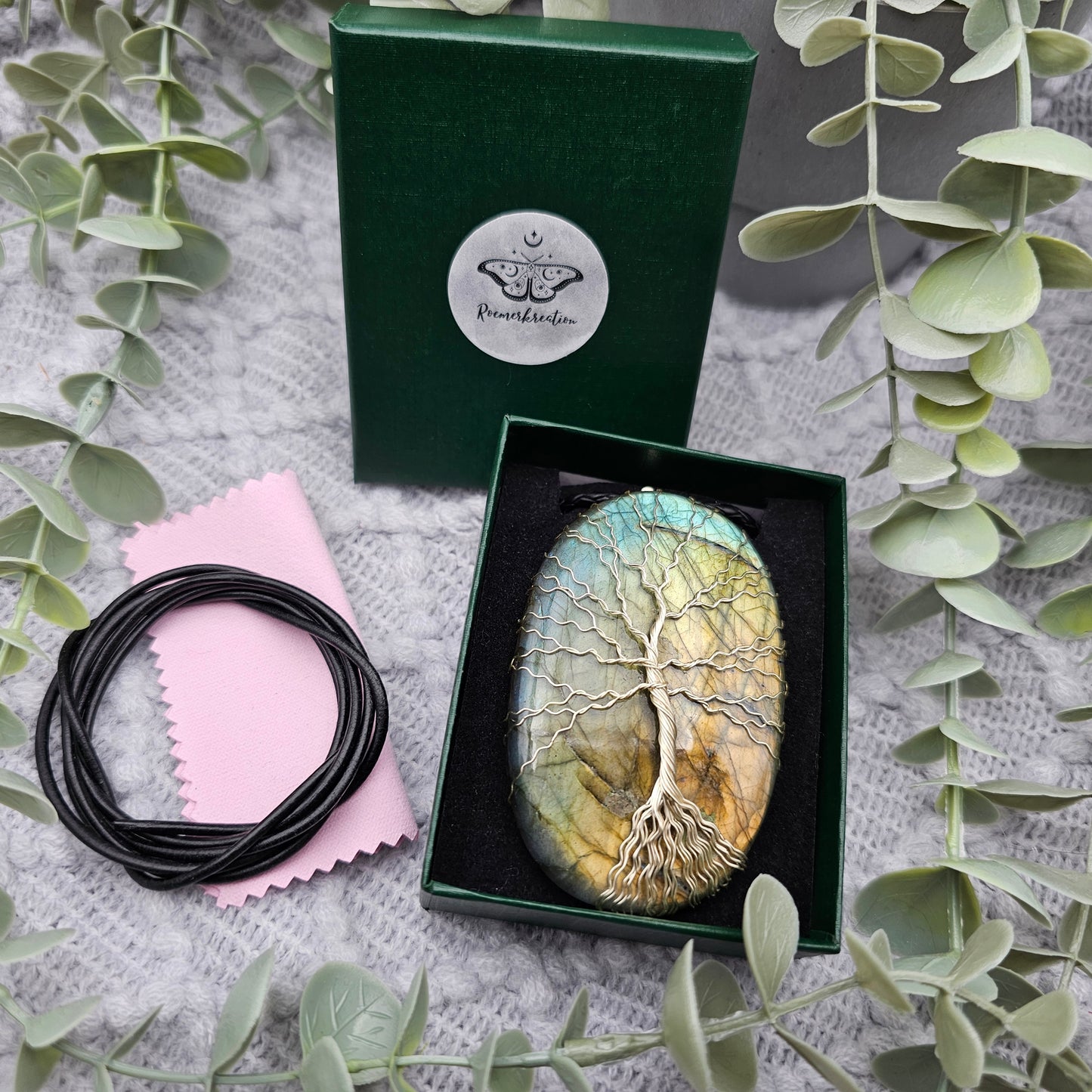 Labradorite Tree of Life Pendant | Jewelry Wire | Gemstone Necklace