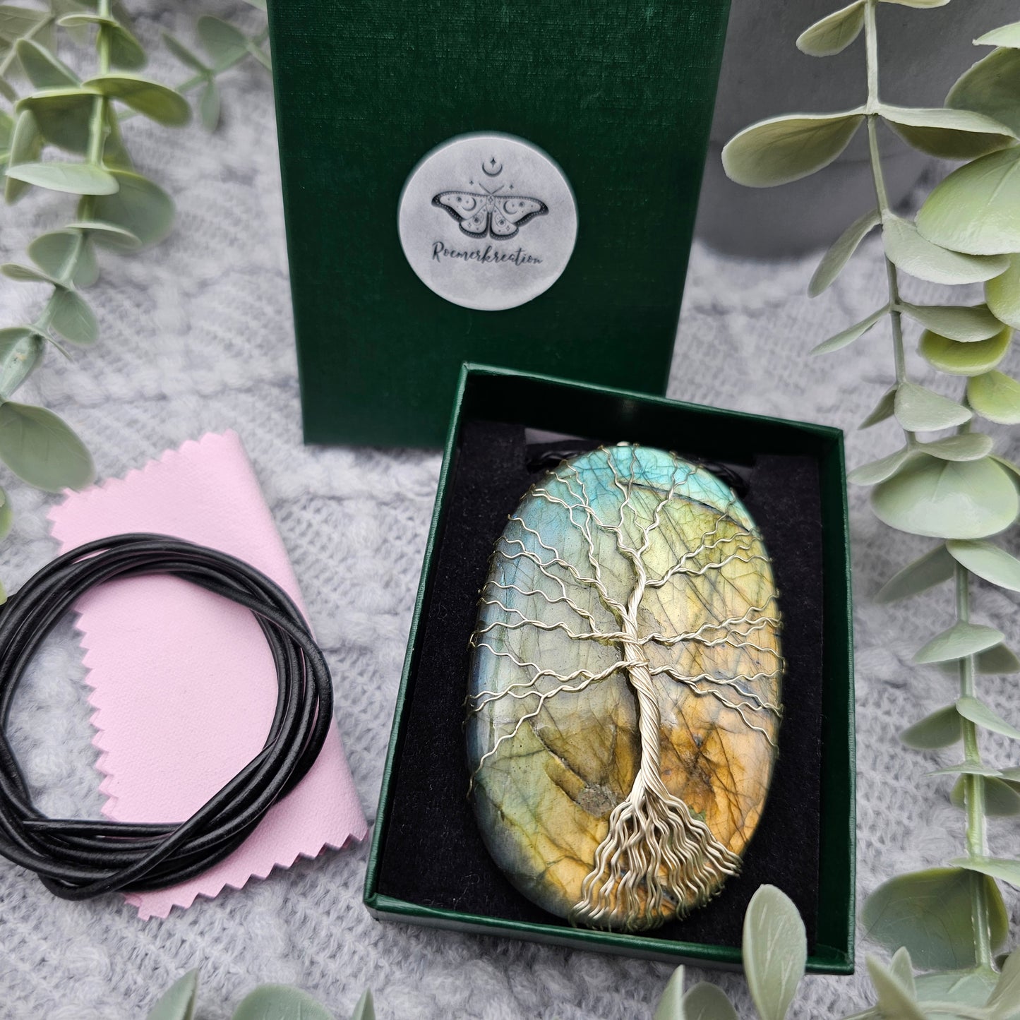 Labradorite Tree of Life Pendant | Jewelry Wire | Gemstone Necklace