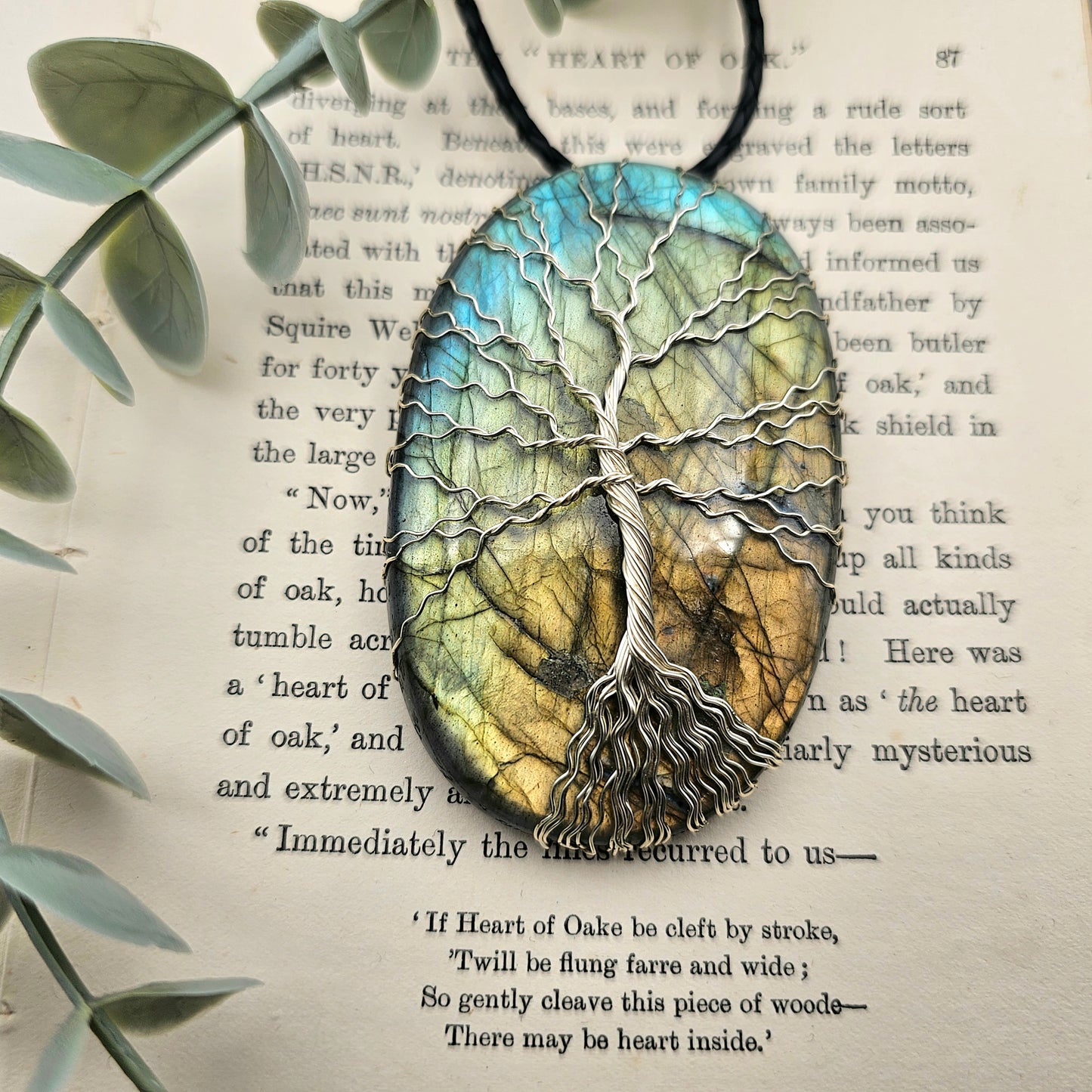 Labradorite Tree of Life Pendant | Jewelry Wire | Gemstone Necklace