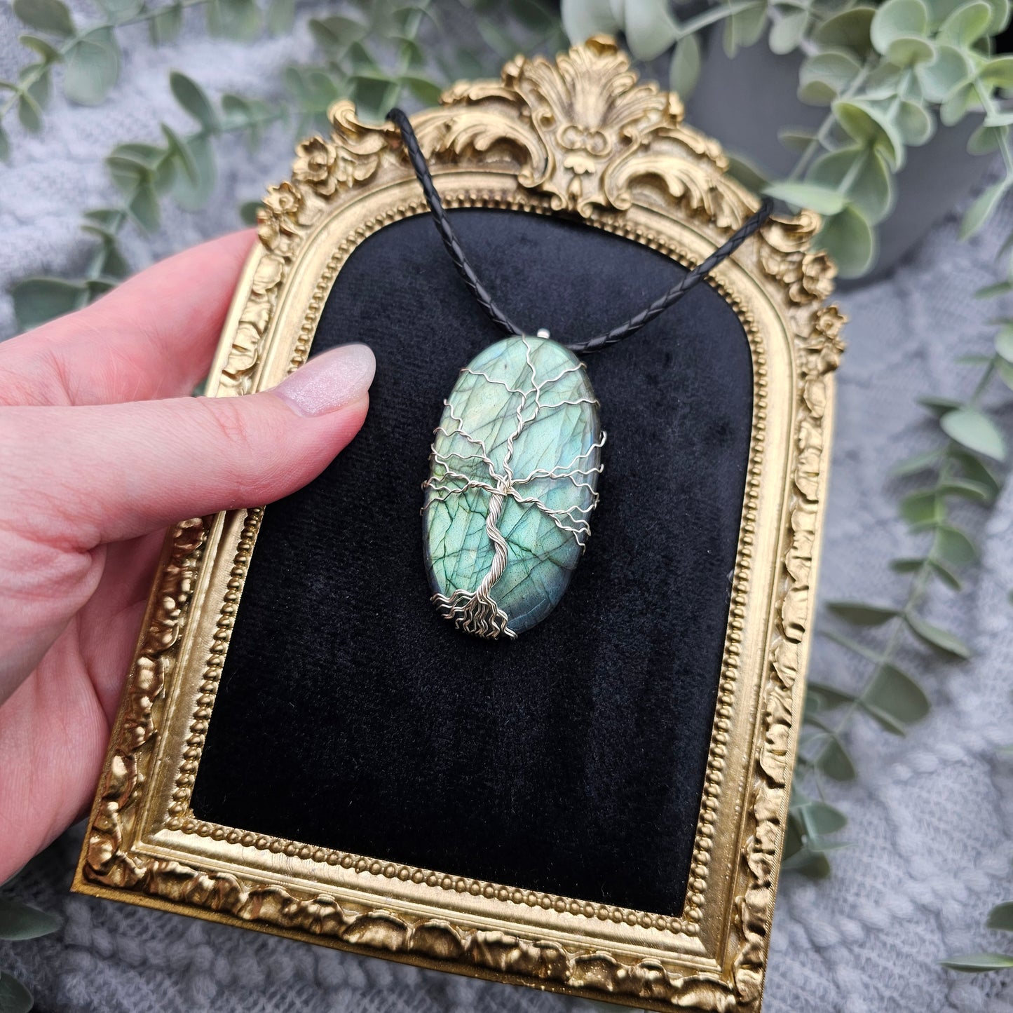 Labradorite Tree of Life Pendant | Jewelry Wire | Gemstone Necklace