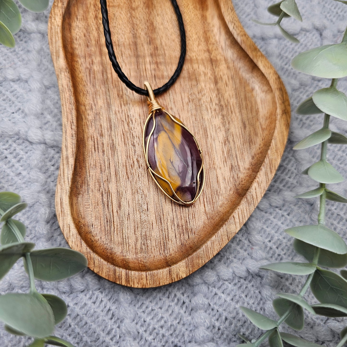 Jasper Pendant | Jewelry Wire | Gemstone Necklace