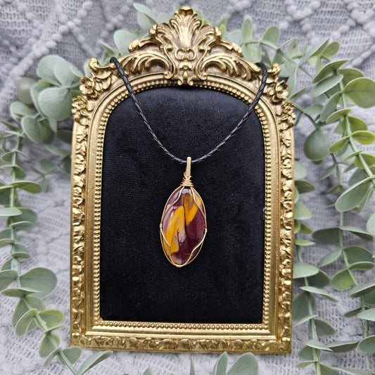 Jasper Pendant | Jewelry Wire | Gemstone Necklace