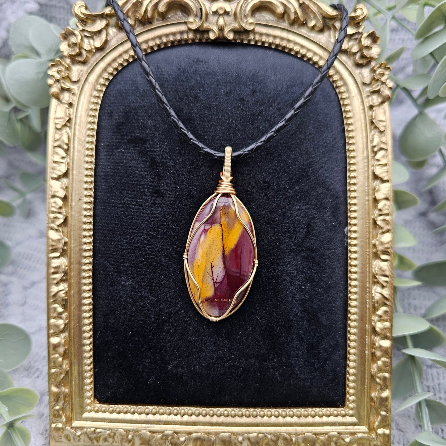Jasper Pendant | Jewelry Wire | Gemstone Necklace
