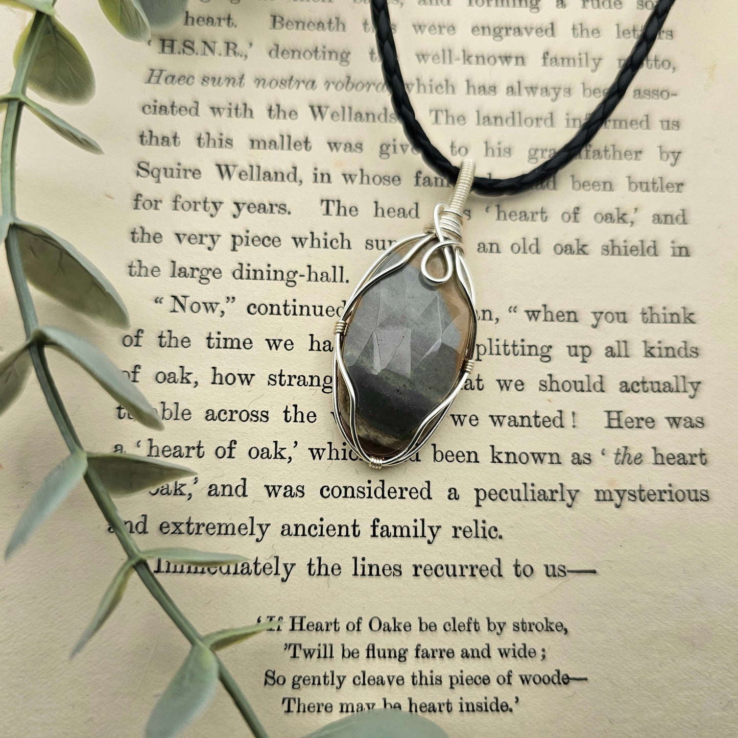 Jasper Pendant | Jewelry Wire | Gemstone Necklace