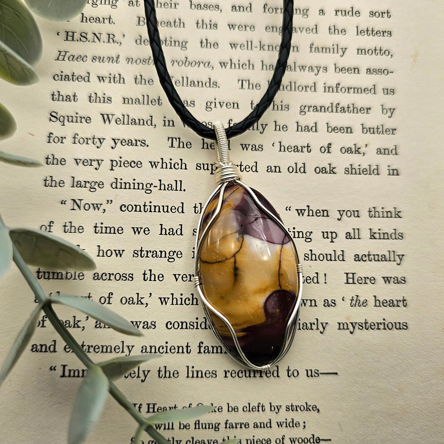Jasper Pendant | Jewelry Wire | Gemstone Necklace