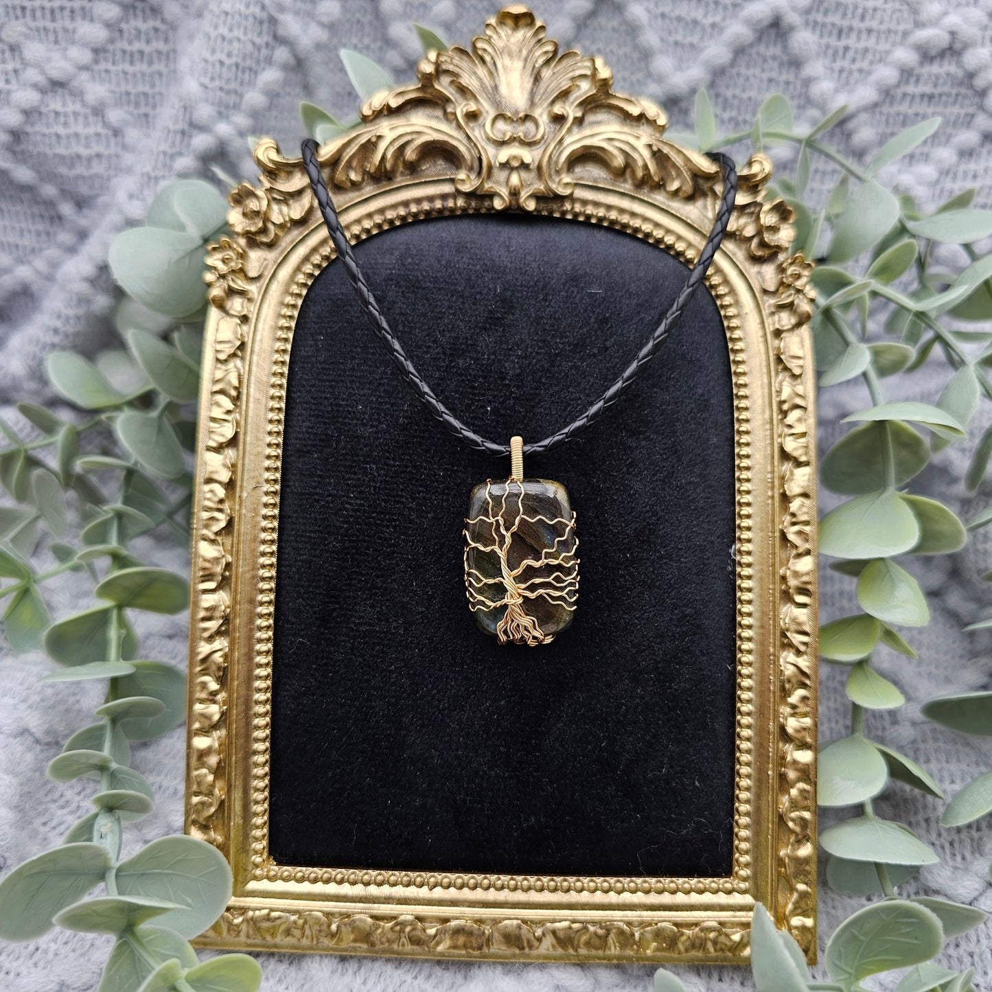 Labradorite Tree of Life Pendant | Jewelry Wire | Gemstone Necklace