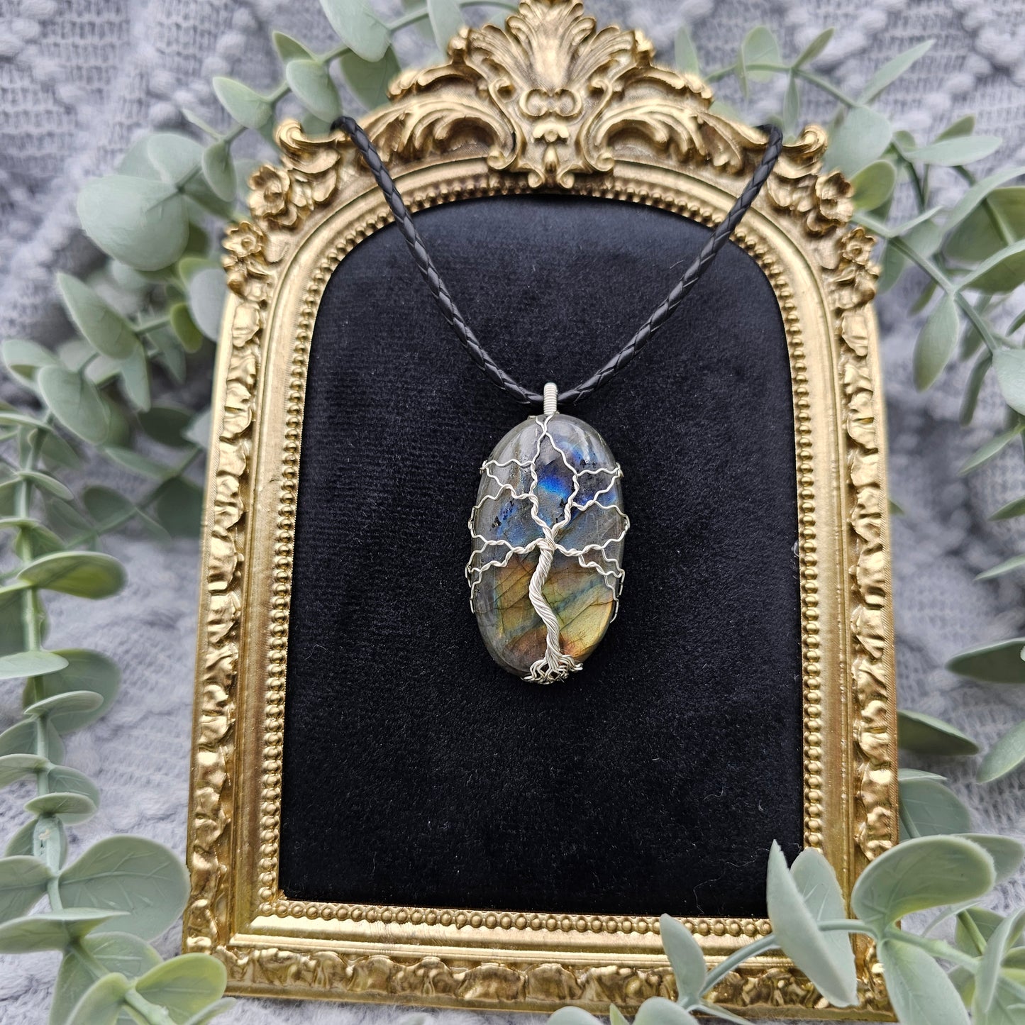 Labradorite Tree of Life Pendant | Jewelry Wire | Gemstone Necklace