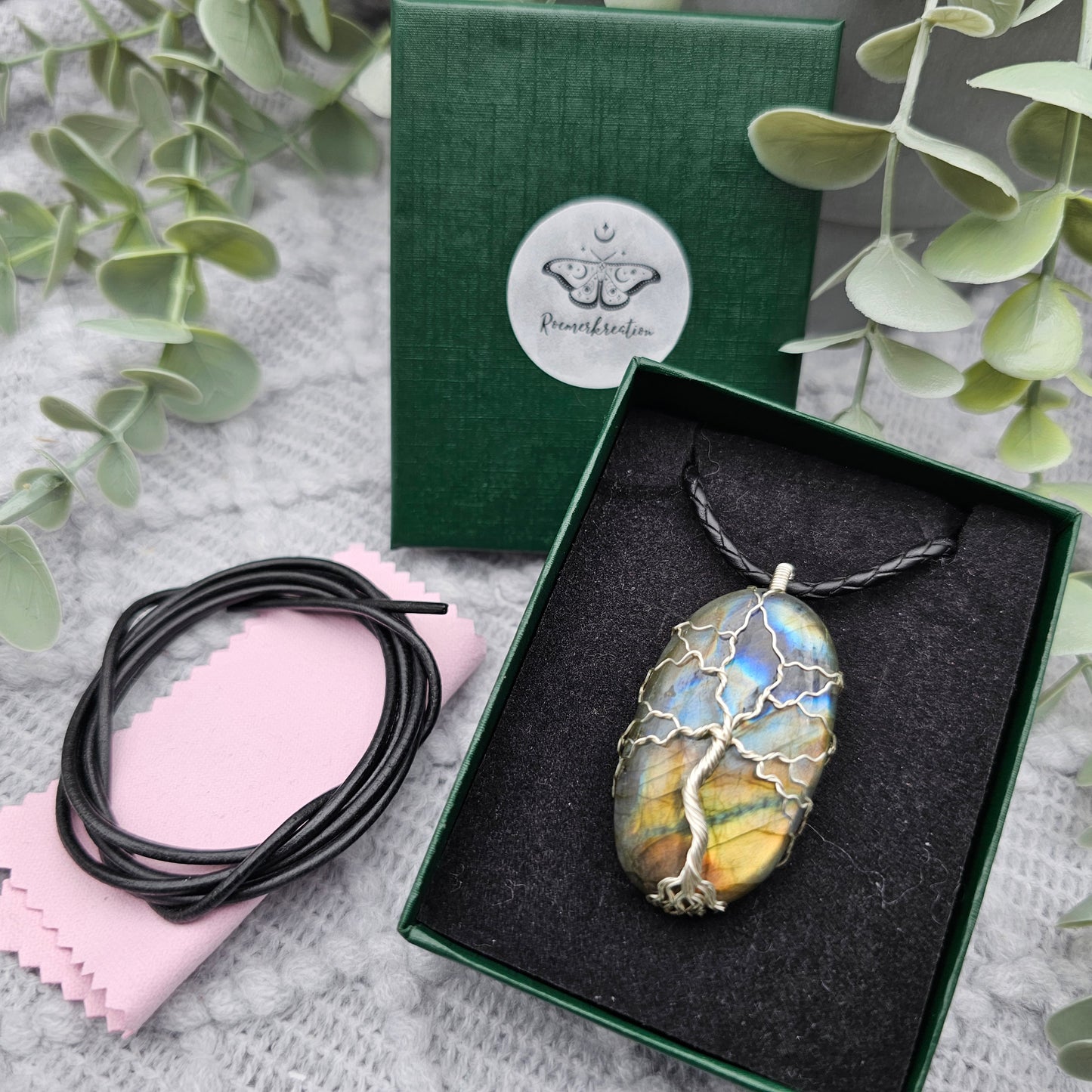 Labradorite Tree of Life Pendant | Jewelry Wire | Gemstone Necklace