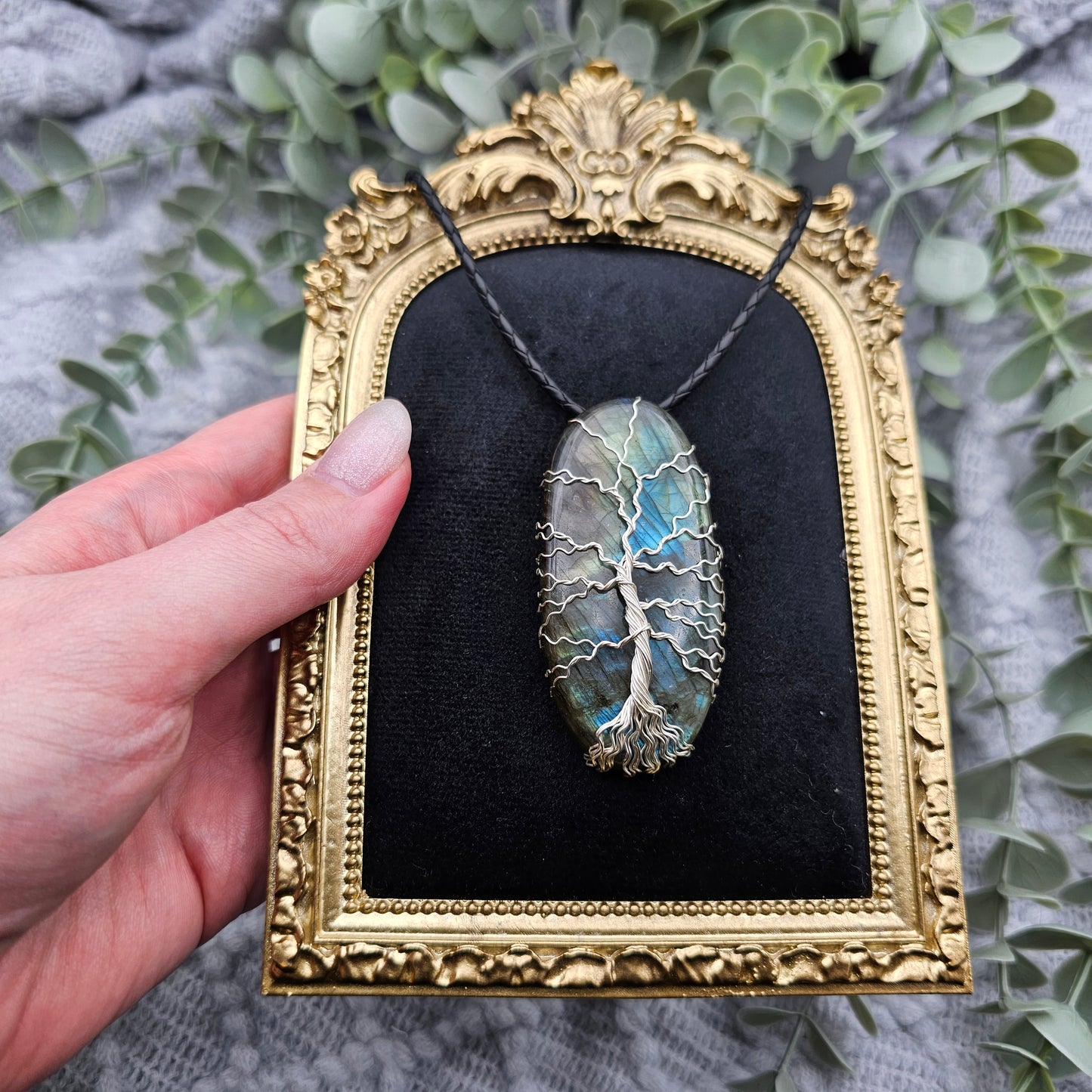 Labradorite Tree of Life Pendant | Jewelry Wire | Gemstone Necklace