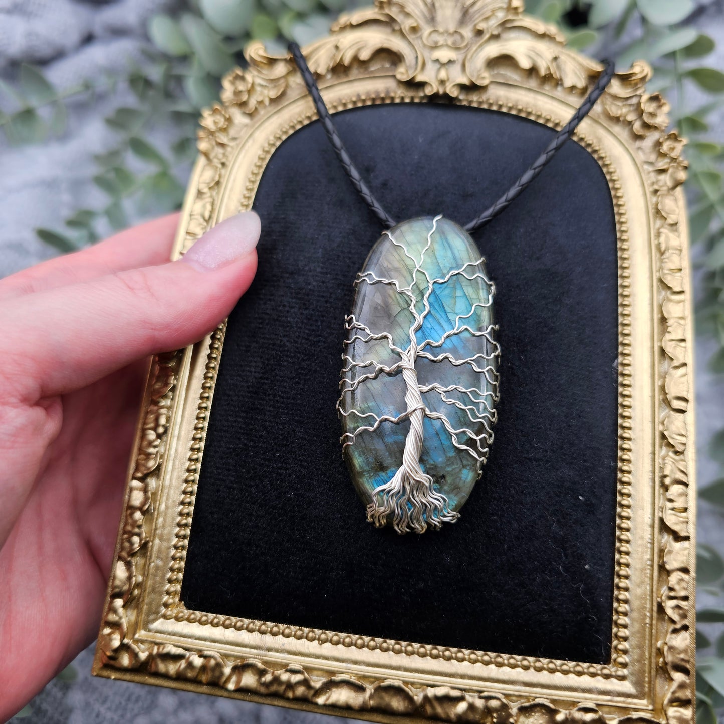 Labradorite Tree of Life Pendant | Jewelry Wire | Gemstone Necklace