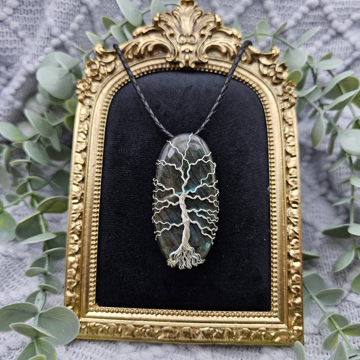 Labradorite Tree of Life Pendant | Jewelry Wire | Gemstone Necklace