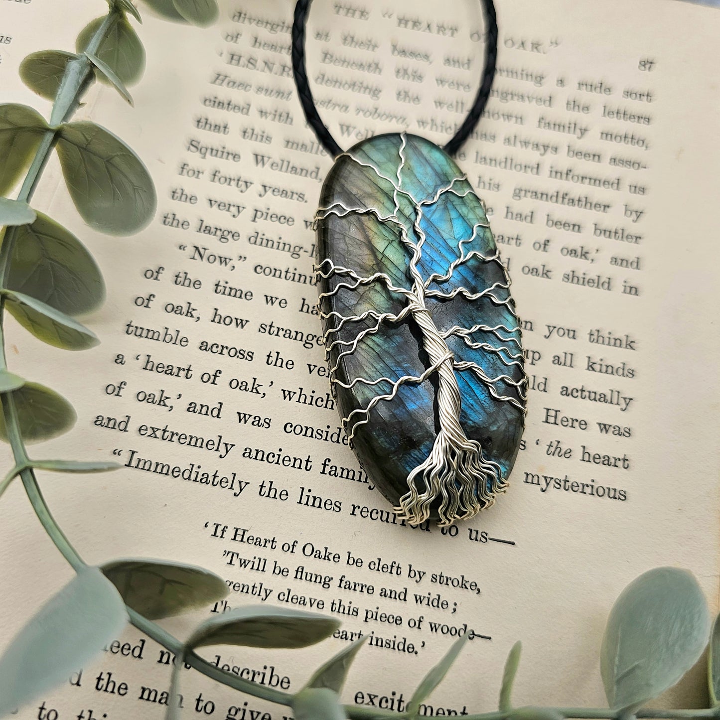 Labradorite Tree of Life Pendant | Jewelry Wire | Gemstone Necklace