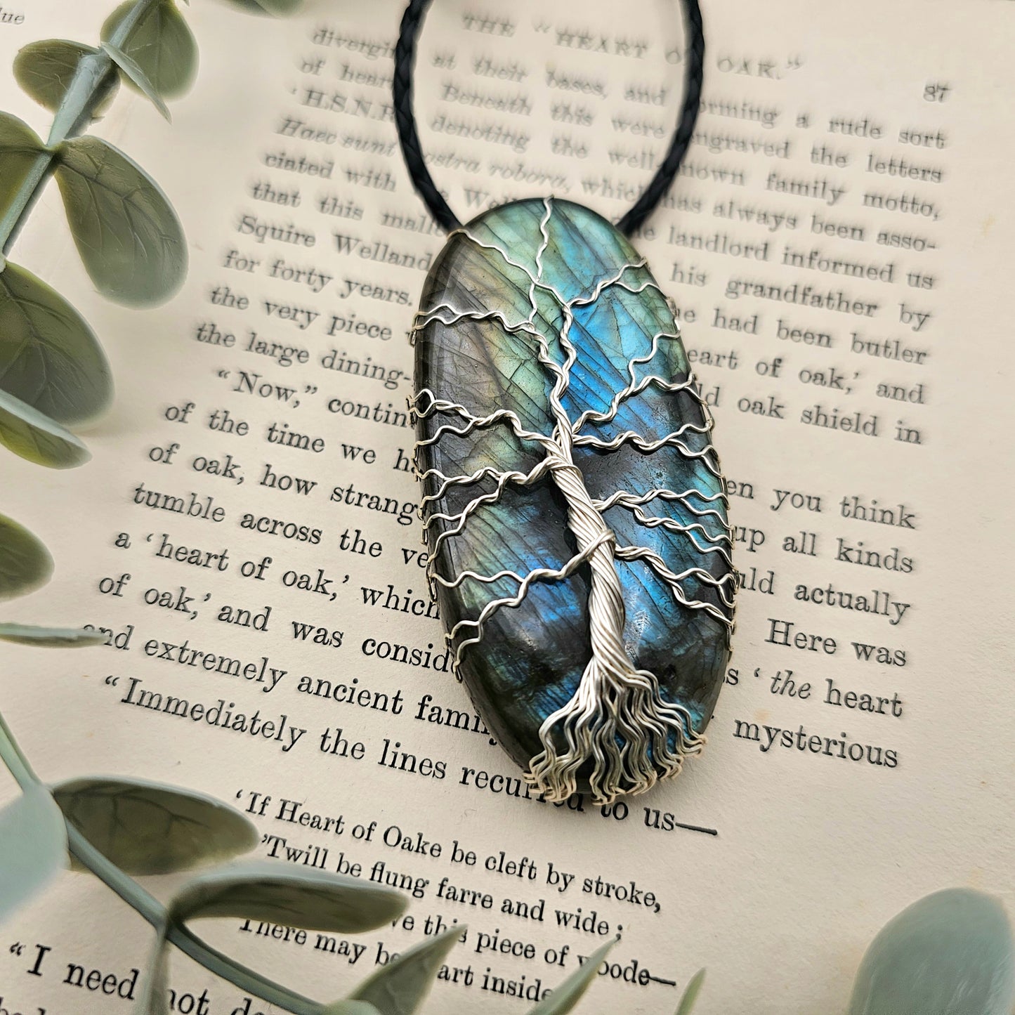 Labradorite Tree of Life Pendant | Jewelry Wire | Gemstone Necklace