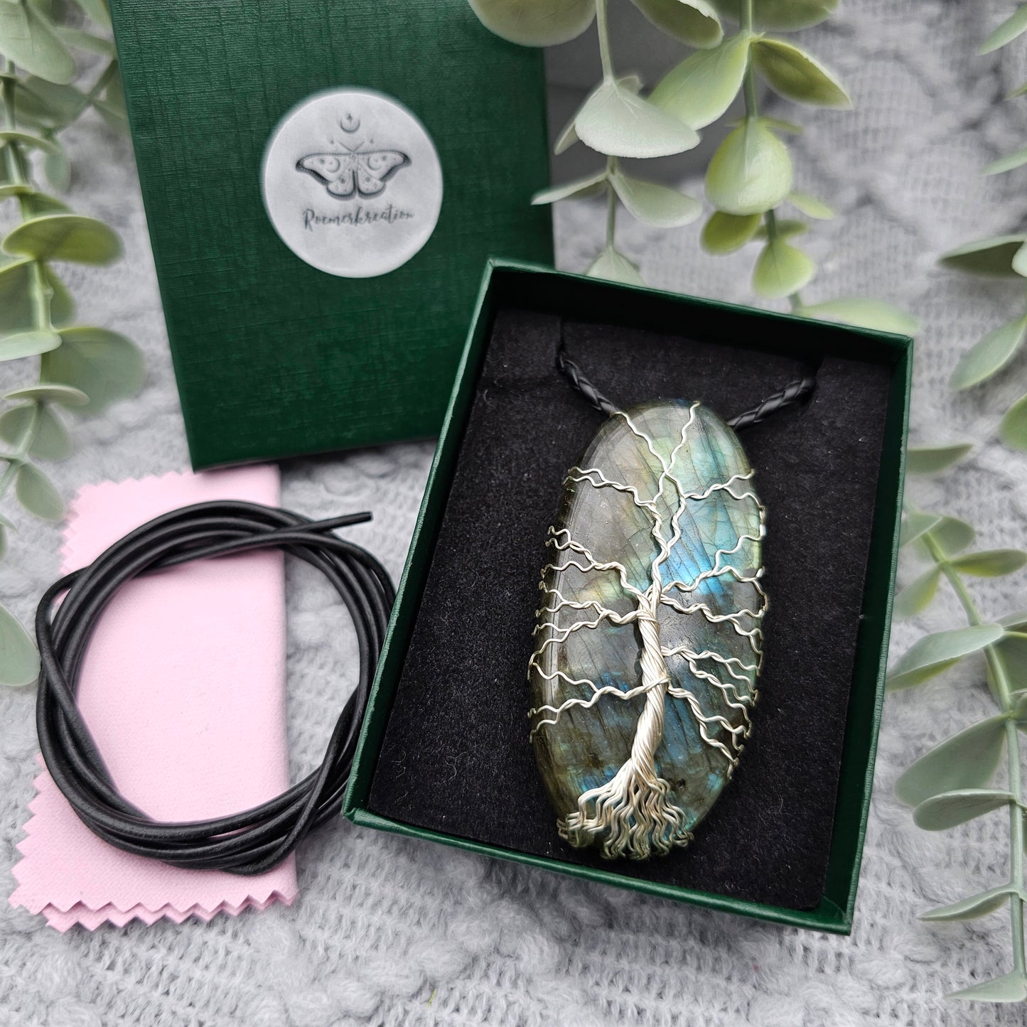 Labradorite Tree of Life Pendant | Jewelry Wire | Gemstone Necklace