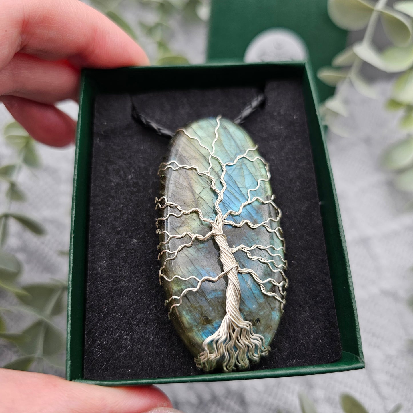 Labradorite Tree of Life Pendant | Jewelry Wire | Gemstone Necklace