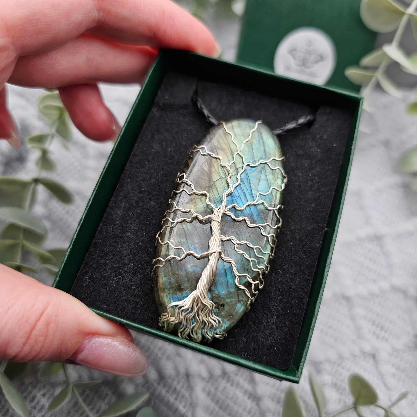 Labradorite Tree of Life Pendant | Jewelry Wire | Gemstone Necklace