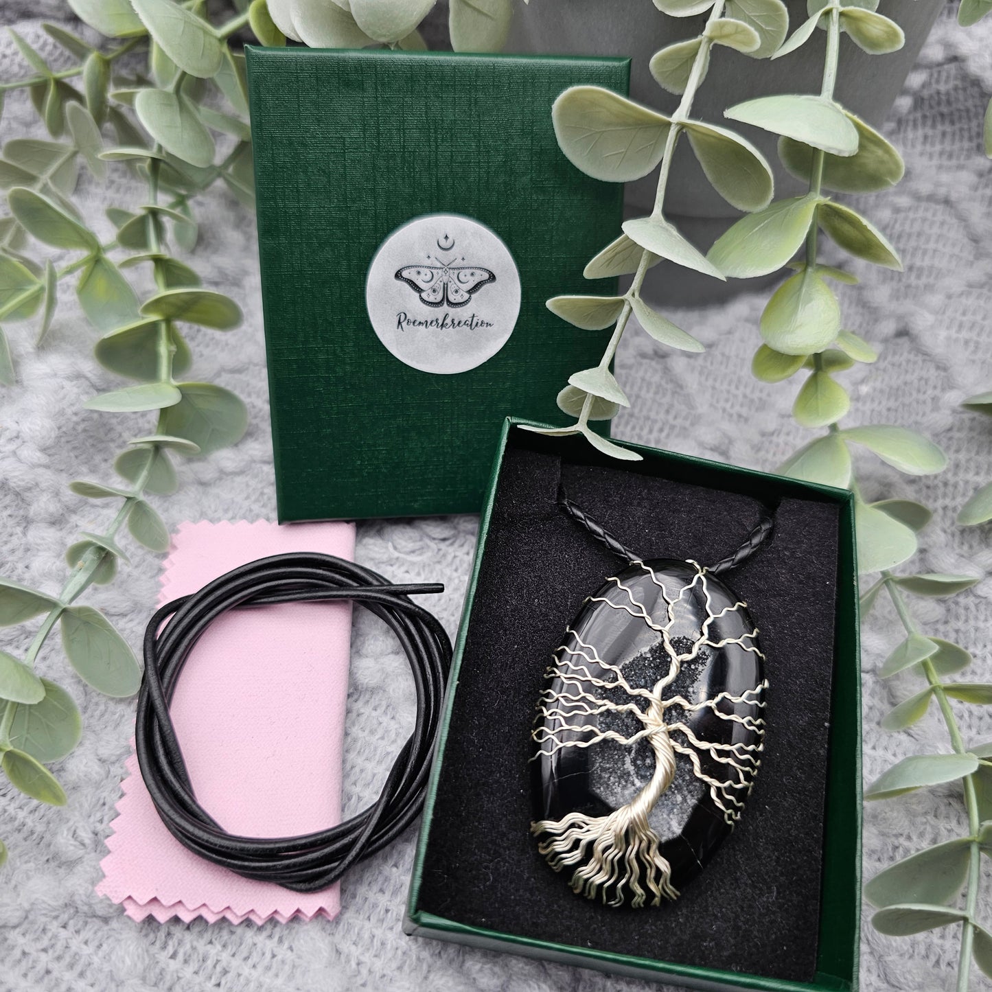 Agate Crystallized Tree of Life Pendant | Jewelry Wire | Gemstone Necklace