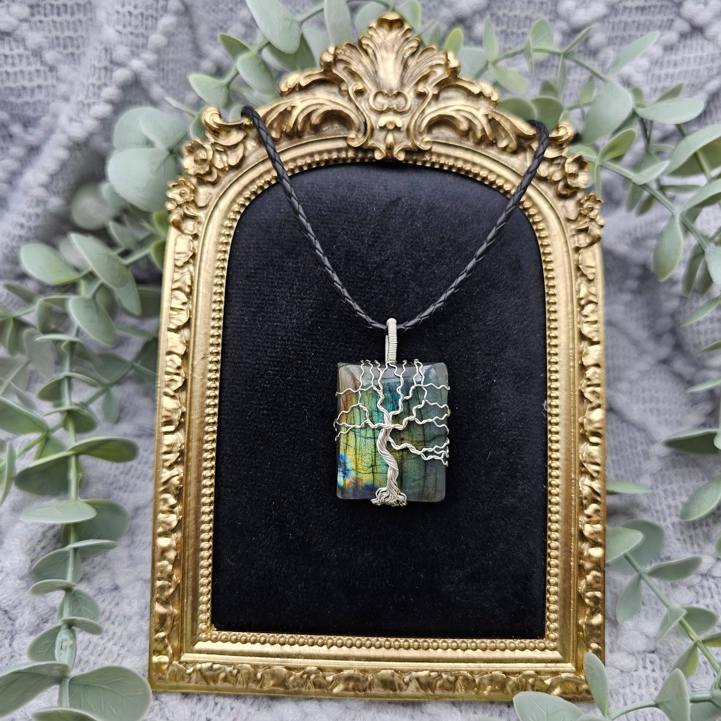 Labradorite Tree of Life Pendant | Jewelry Wire | Gemstone Necklace