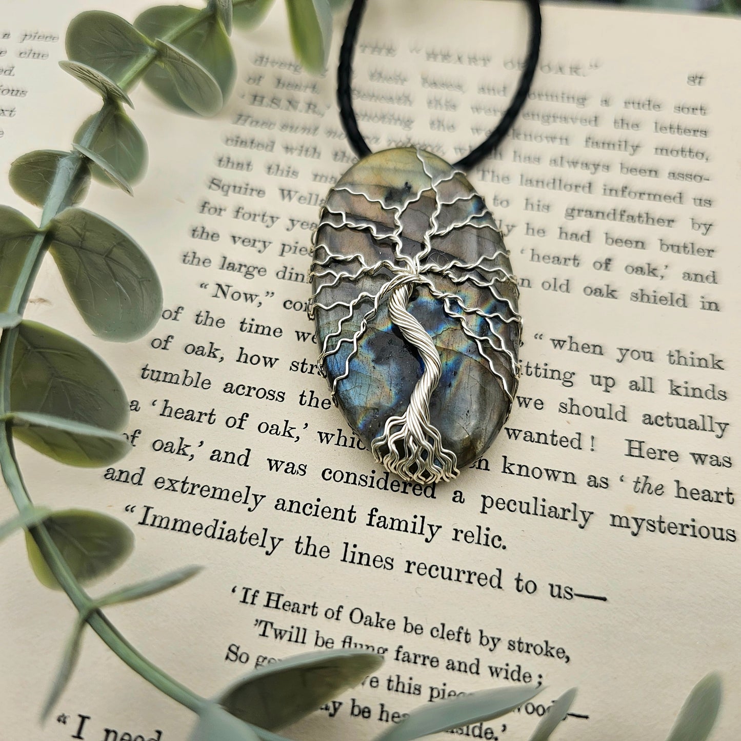 Labradorite Tree of Life Pendant | Jewelry Wire | Gemstone Necklace