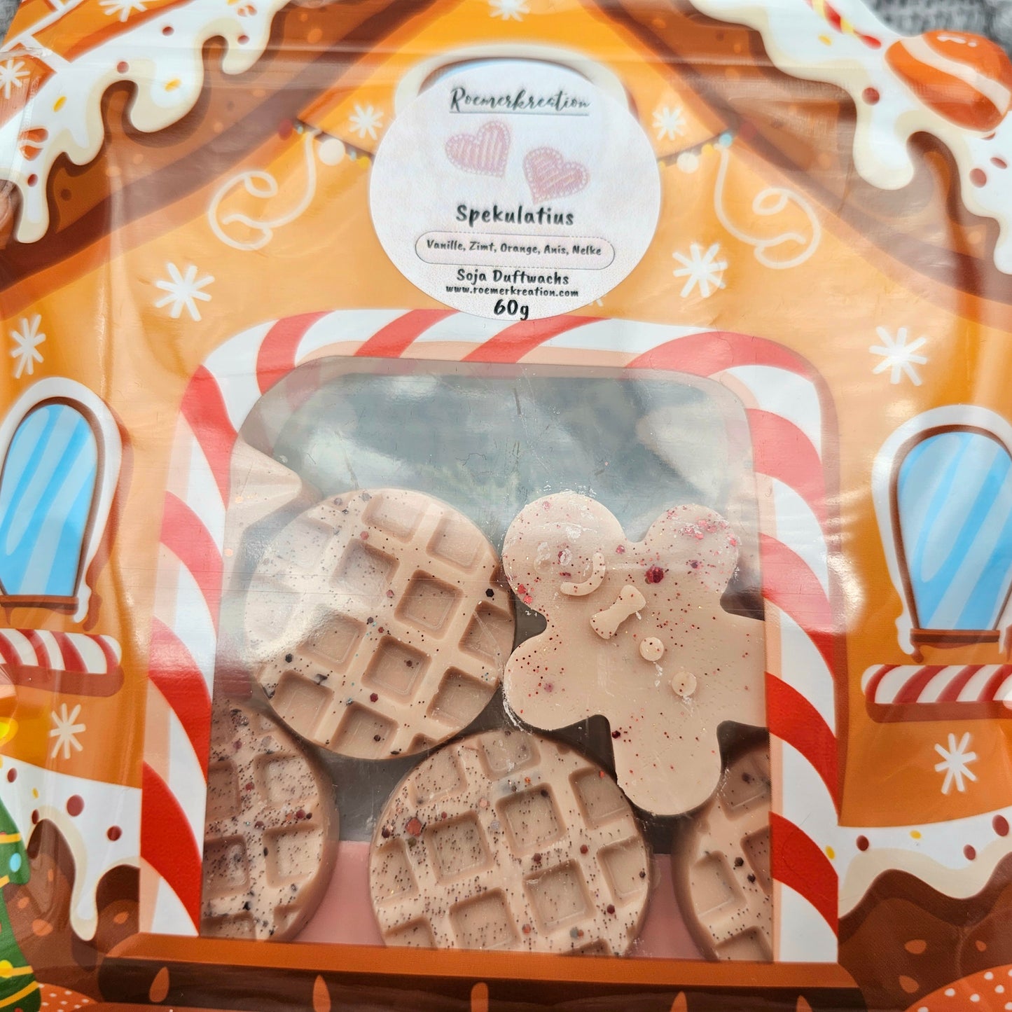 Lebkuchentüte 60 g | Spekulatius | Duftwachs