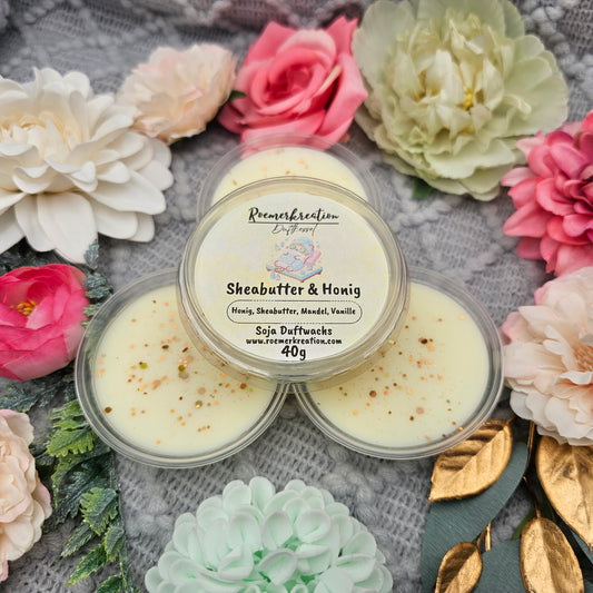 Schale 40 g | Sheabutter & Honig | Duftwachs