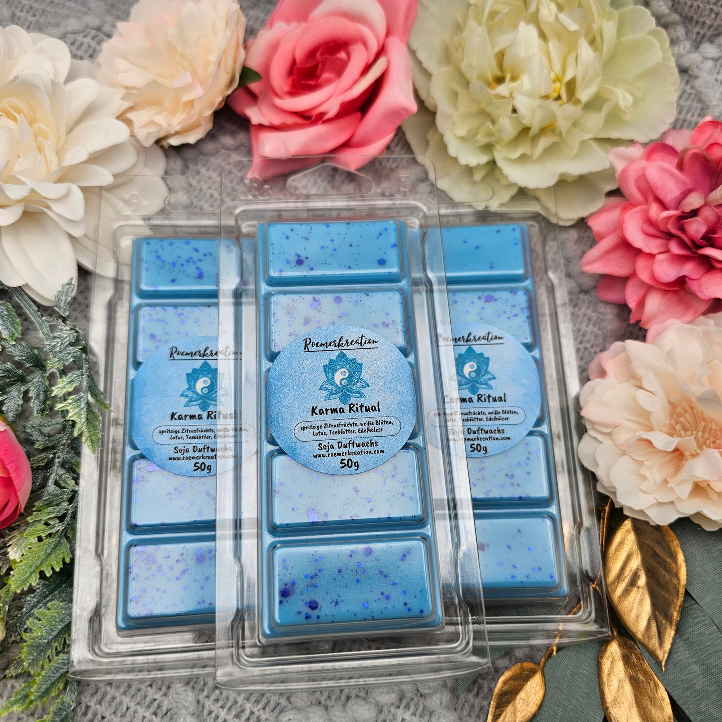 Tafel 50 g | Karma Ritual | Duftwachs