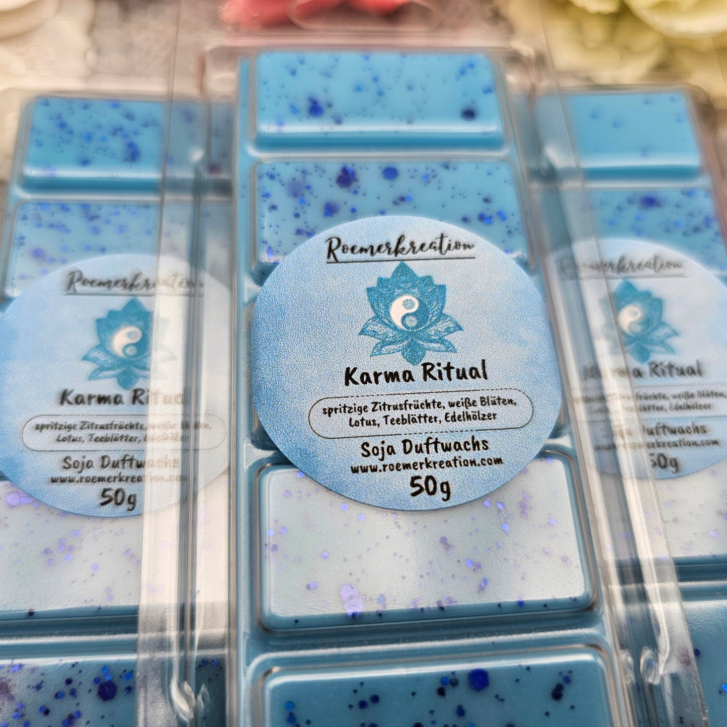 Tafel 50 g | Karma Ritual | Duftwachs