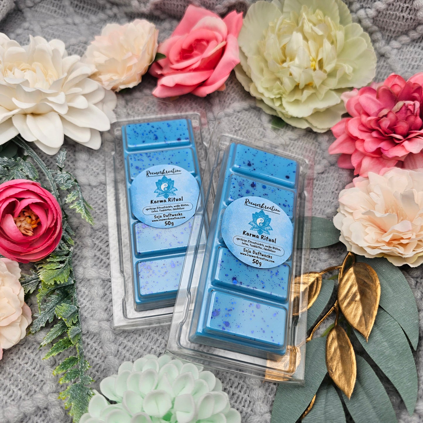 Tafel 50 g | Karma Ritual | Duftwachs