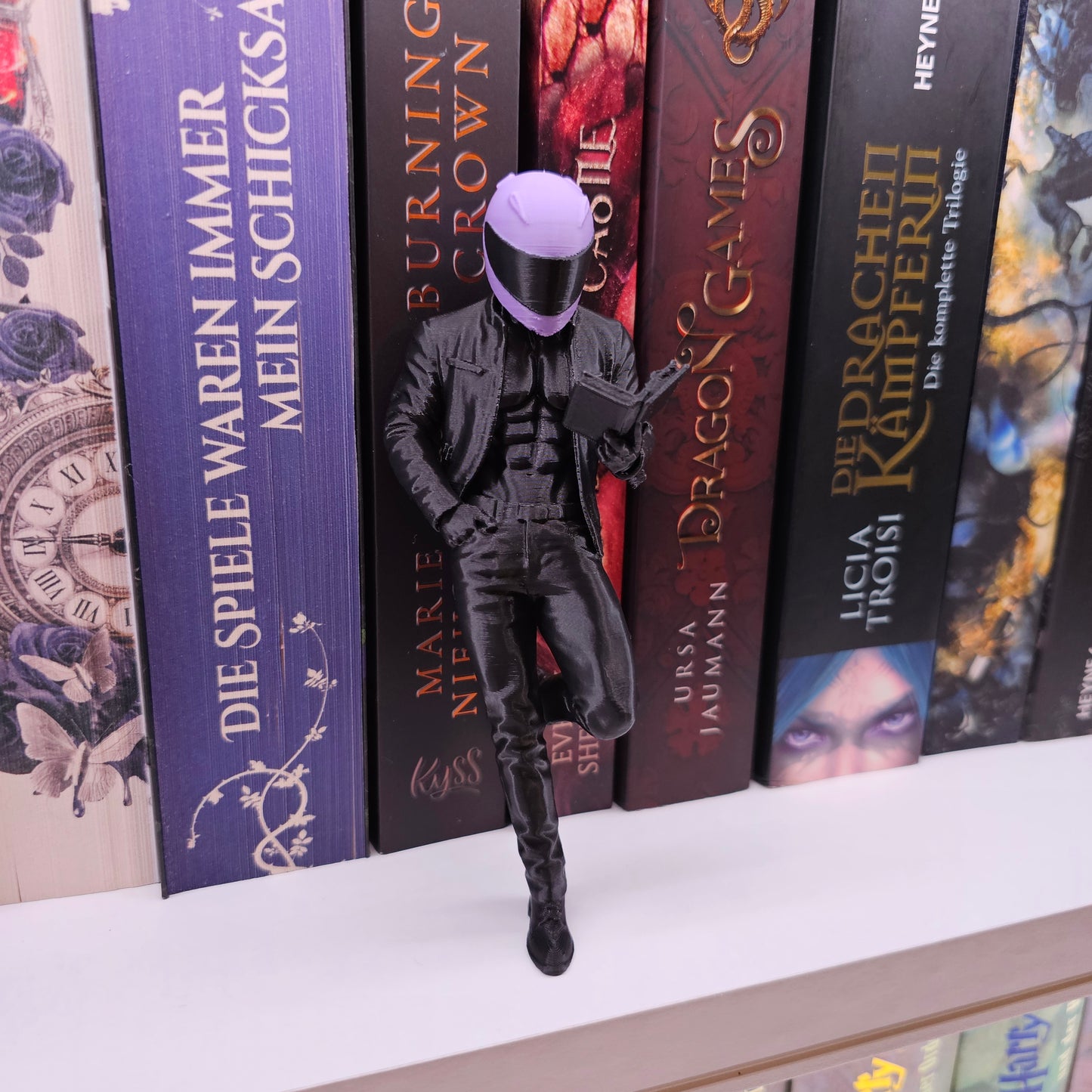 Regaldeko Reading Biker Helmet Color Selectable | 3D Print