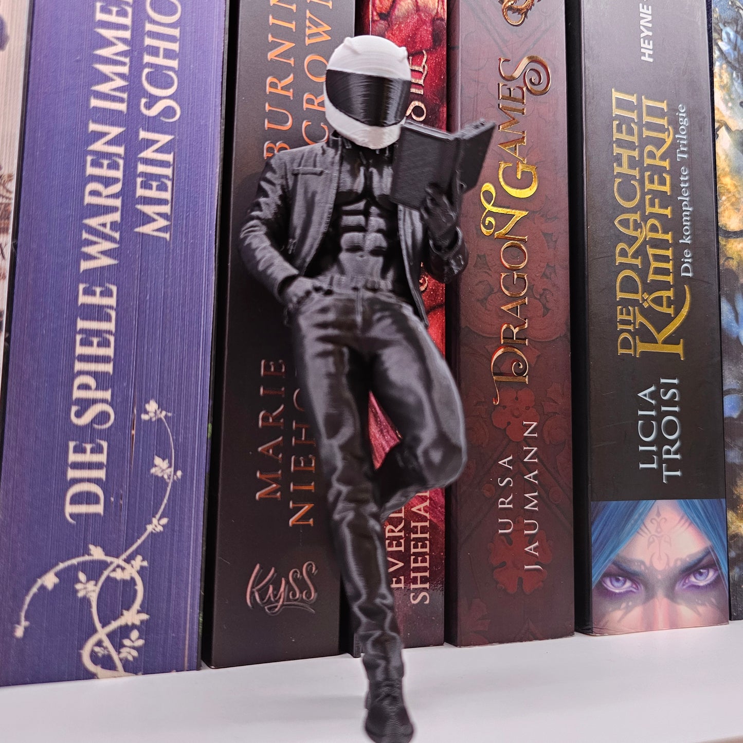 Regaldeko Reading Biker Helmet Color Selectable | 3D Print