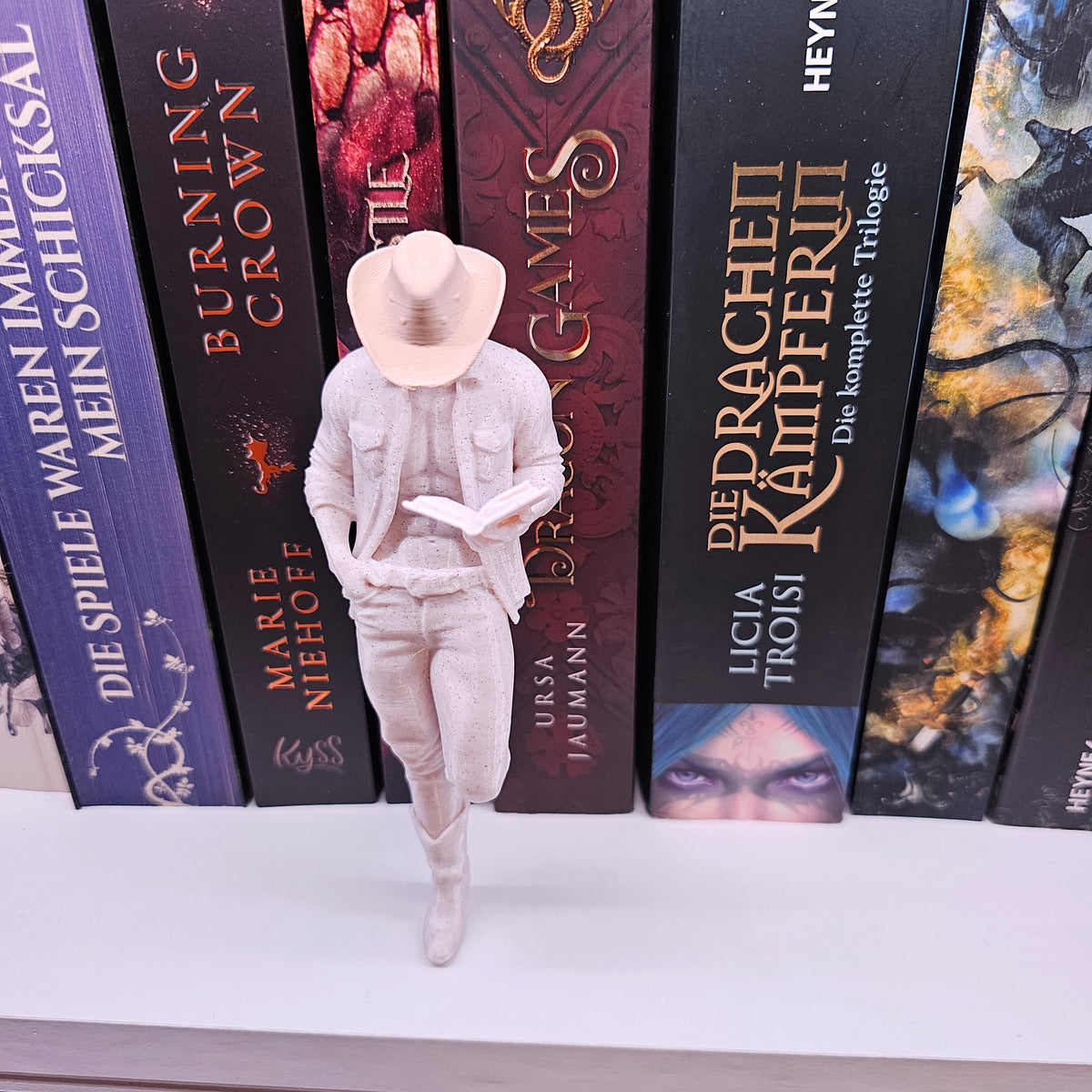 Regaldeko Cowboy Reader Marmor | 3D Druck