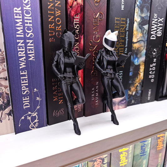 Regaldeko Reading Bikergirl Helmfarbe wählbar | 3D Druck