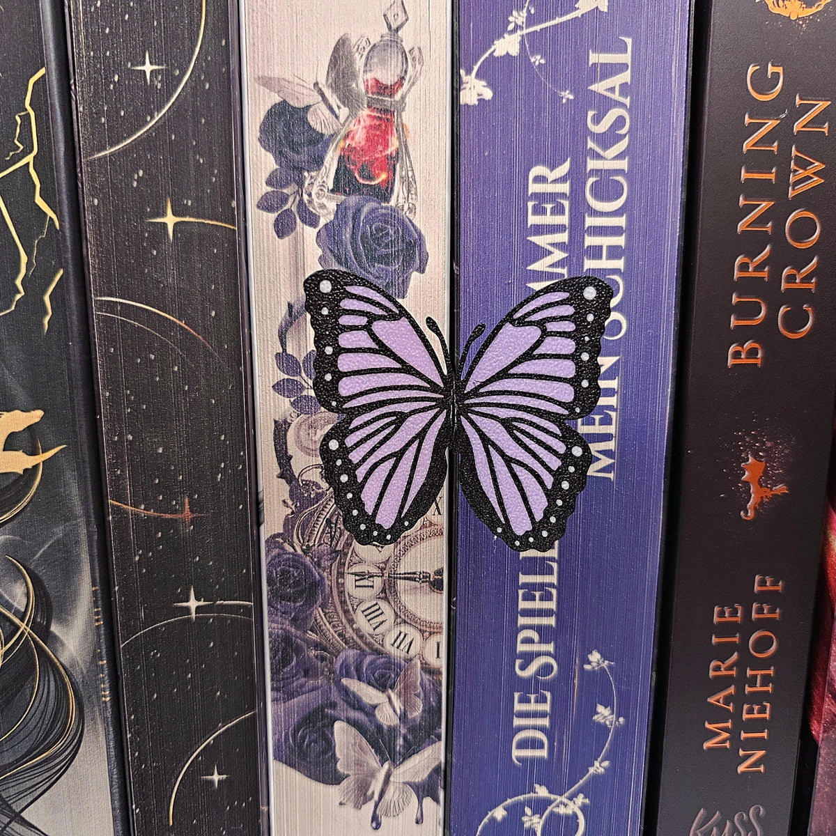 Lesezeichen Schmetterling Farbwahl