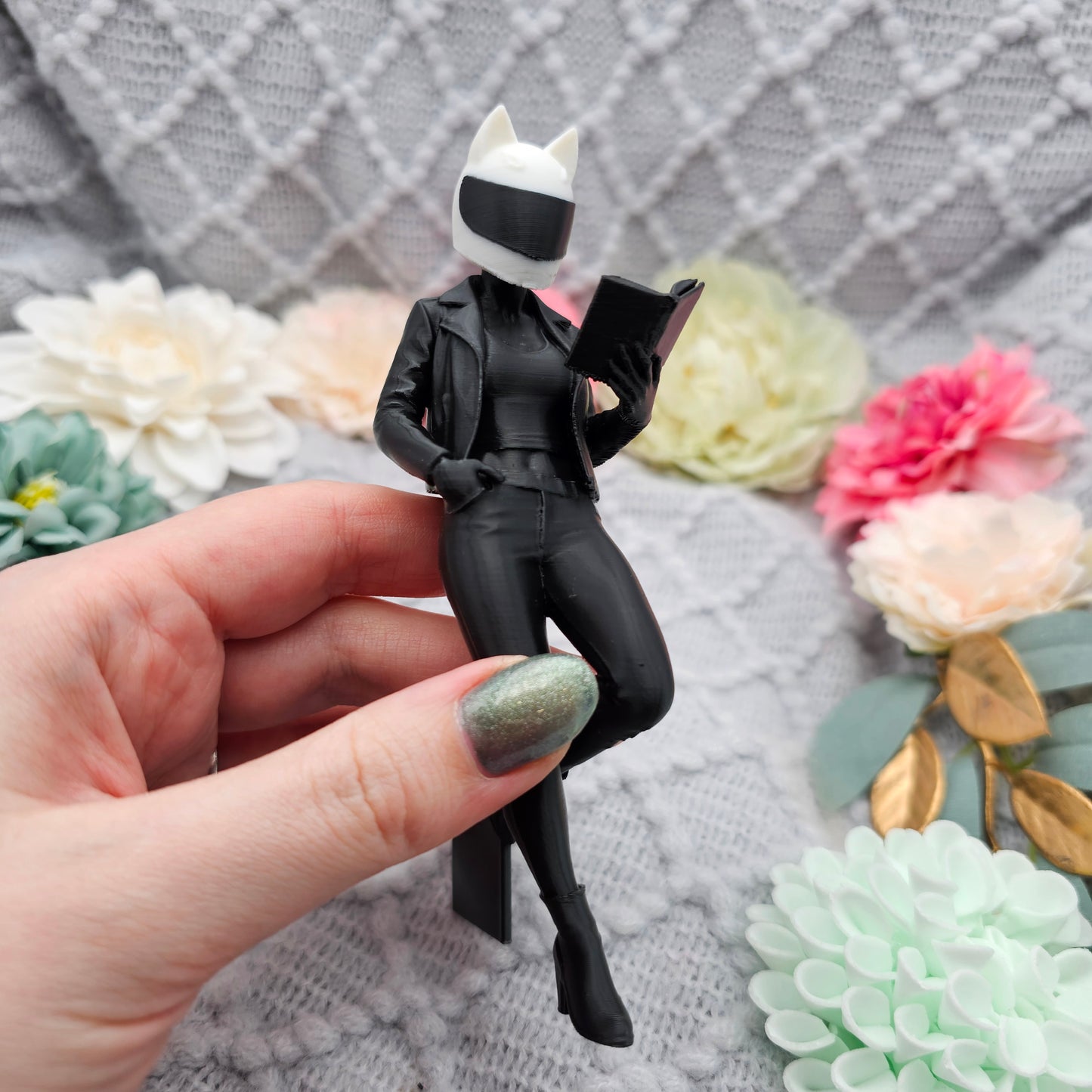 Regaldeko Reading Bikergirl Helmet color selectable | 3D print