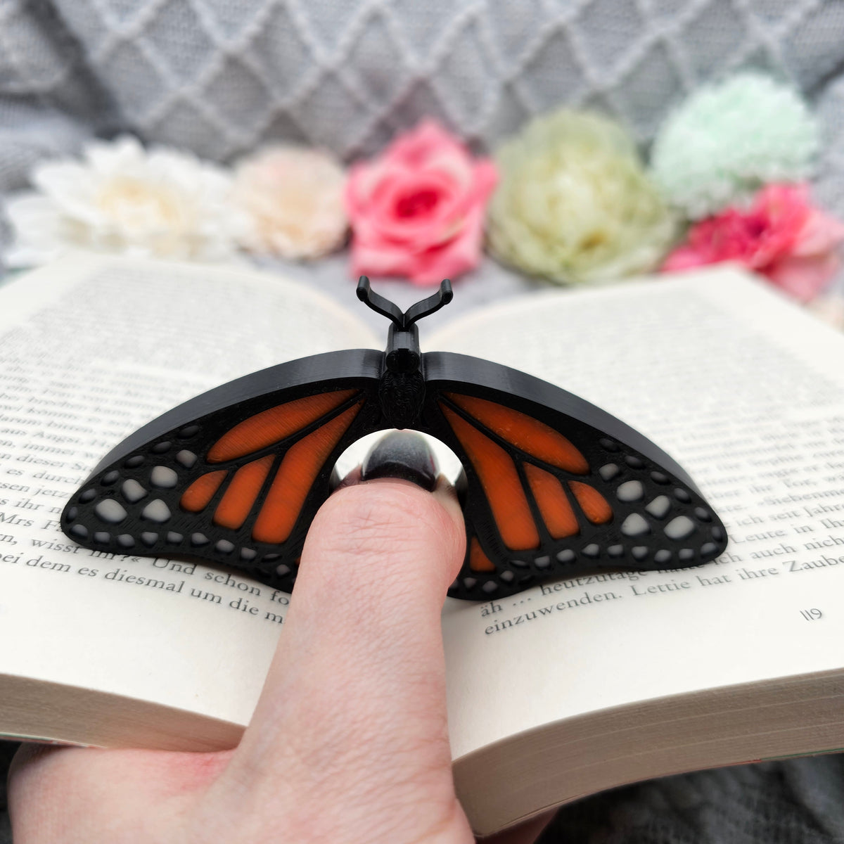 Buchseitenhalter Monarch Schmetterling | Bookish Zubehör