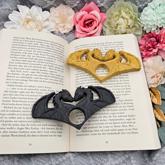 Buchseitenhalter Drachen Farbwahl | Bookish Zubehör | 3D Druck