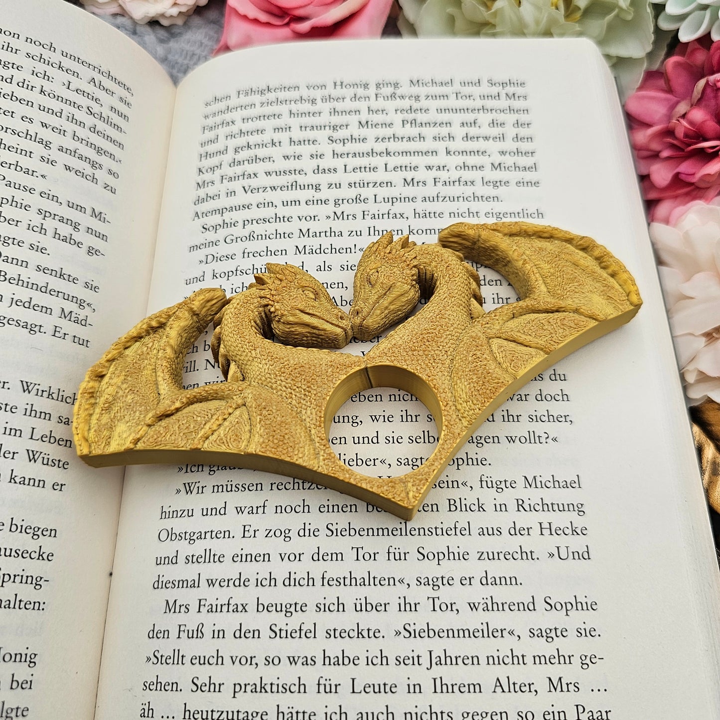 Book Page Holder Dragon Color Choice | Bookish Accessories | 3D Print