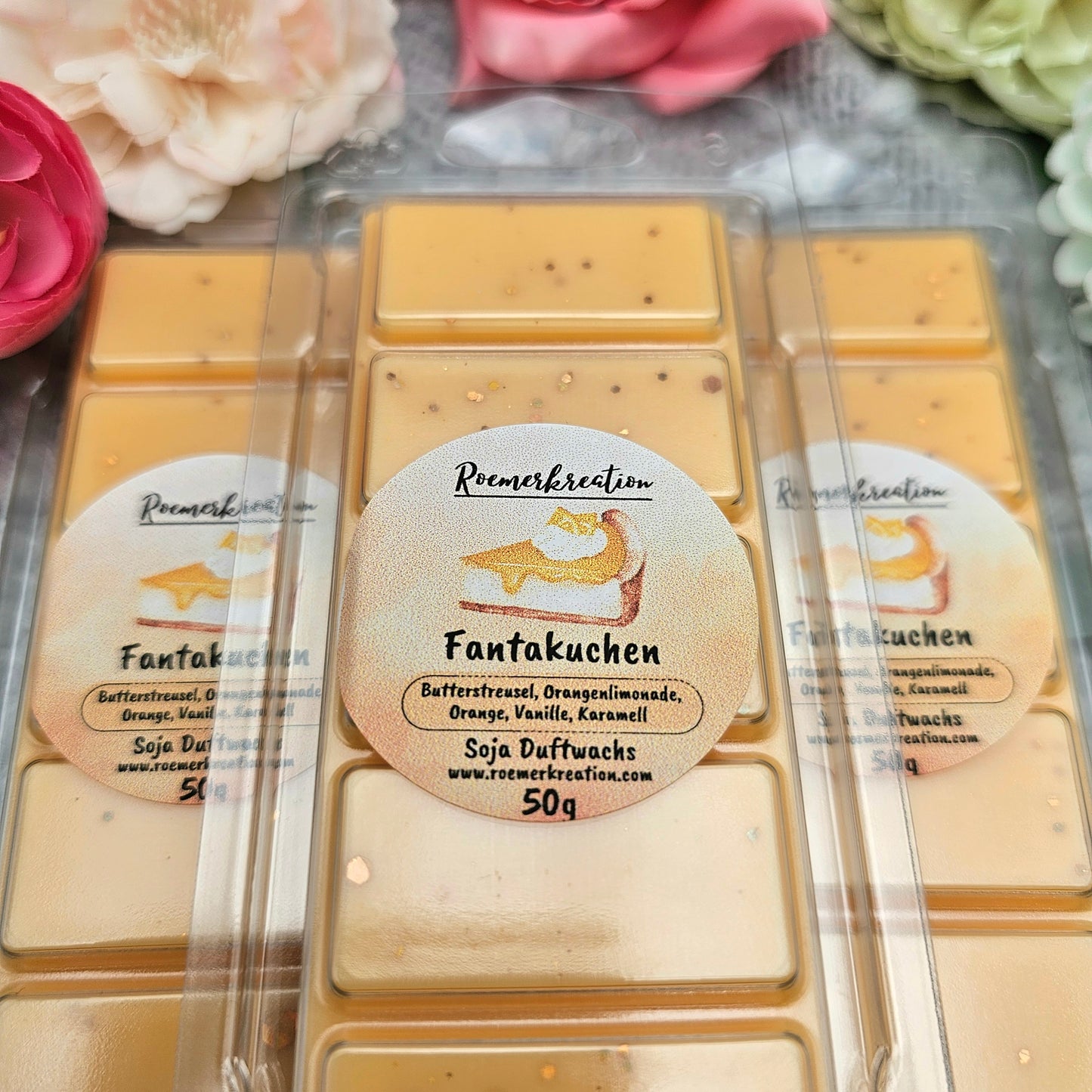 Tafel 50 g | Fantakuchen | Duftwachs