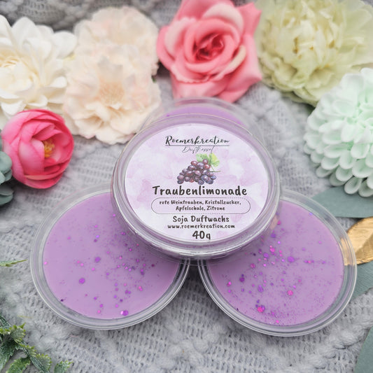 Schale 40 g | Traubenlimonade | Duftwachs