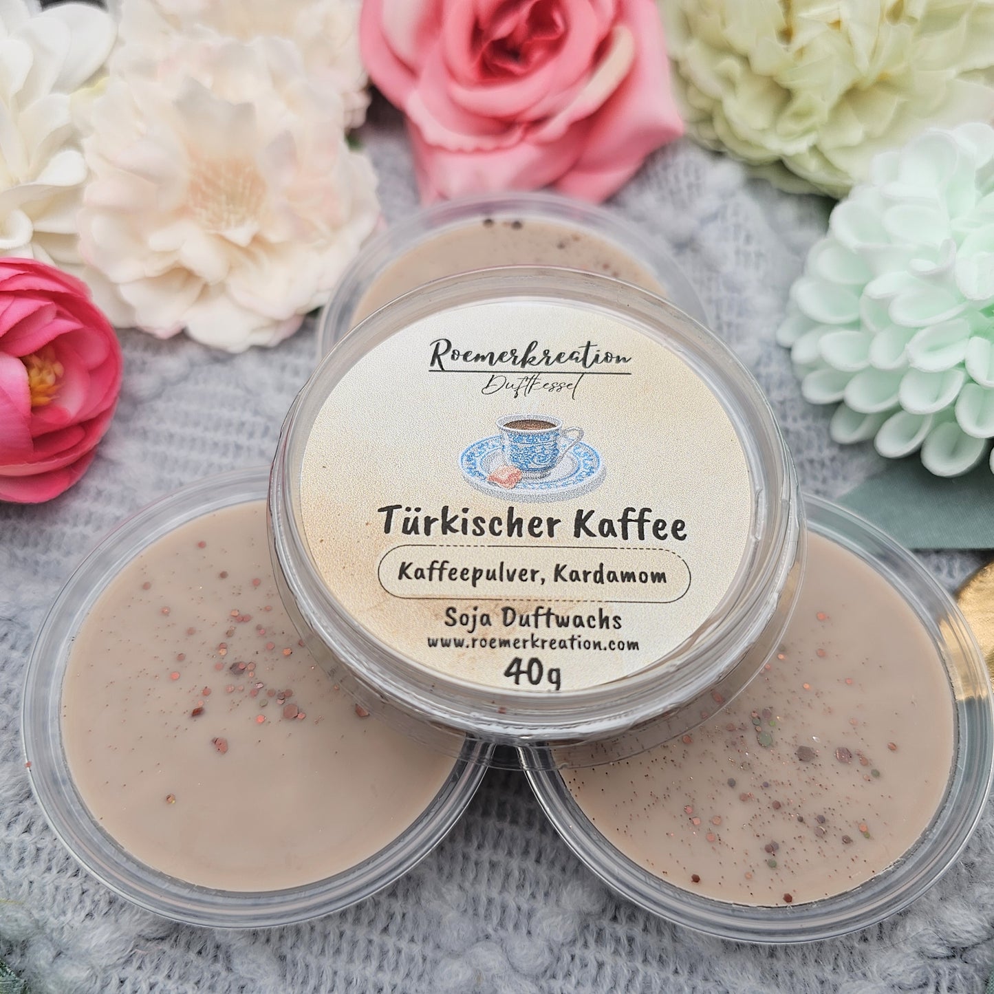 Schale 40 g | Türkischer Kaffee | Duftwachs