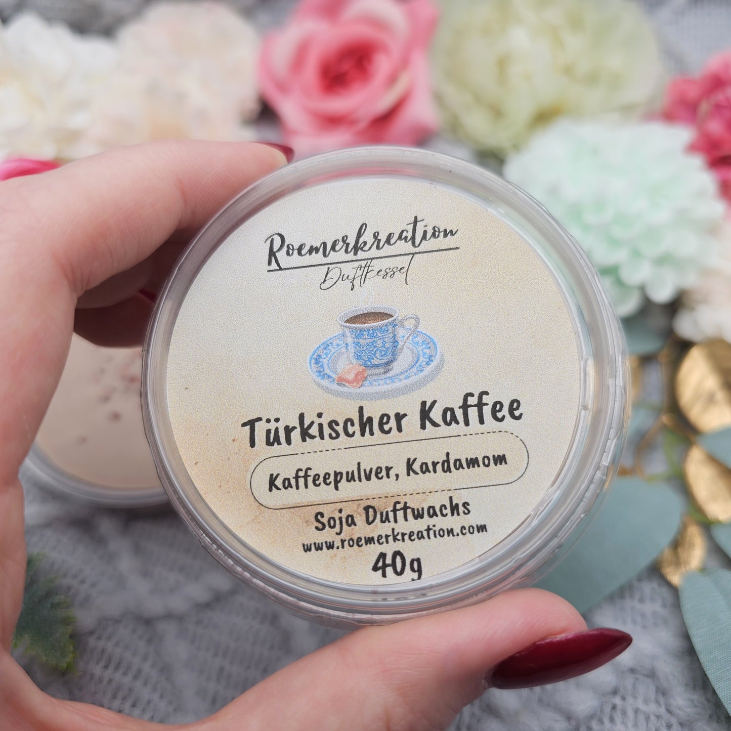 Schale 40 g | Türkischer Kaffee | Duftwachs