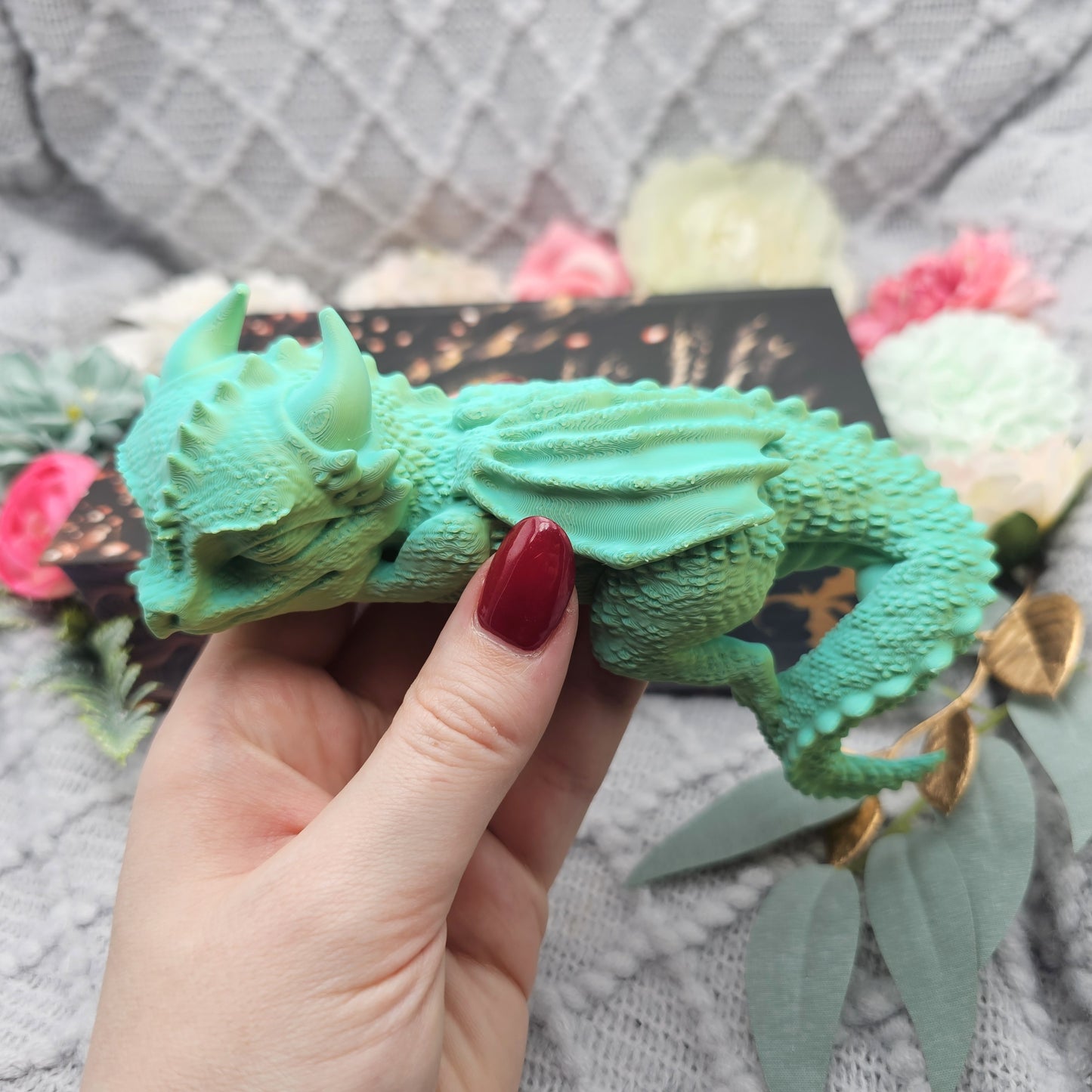 Special Edition - Limited Stock | Shelf Decoration Sleeping Dragon M 3-color | 3D Print