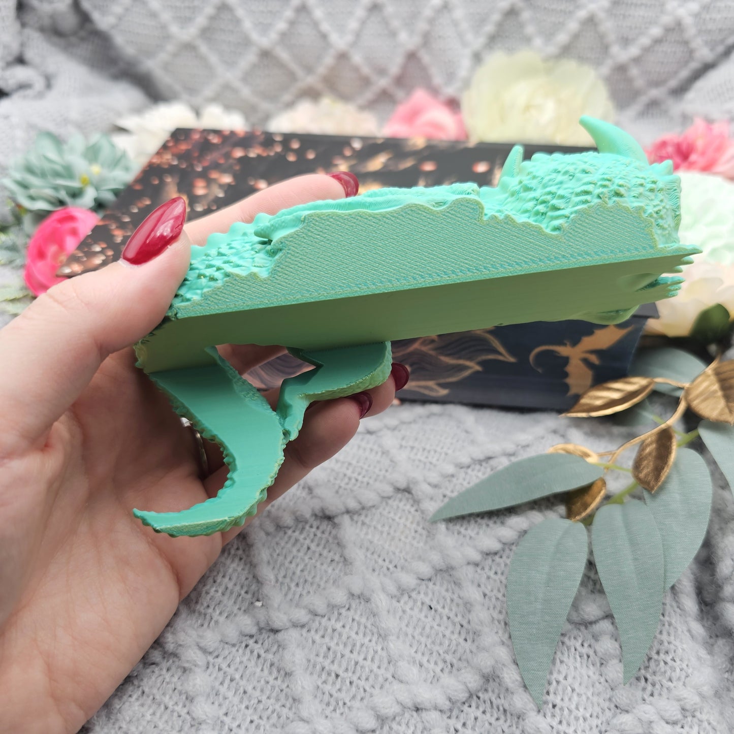 Special Edition - Limited Stock | Shelf Decoration Sleeping Dragon M 3-color | 3D Print