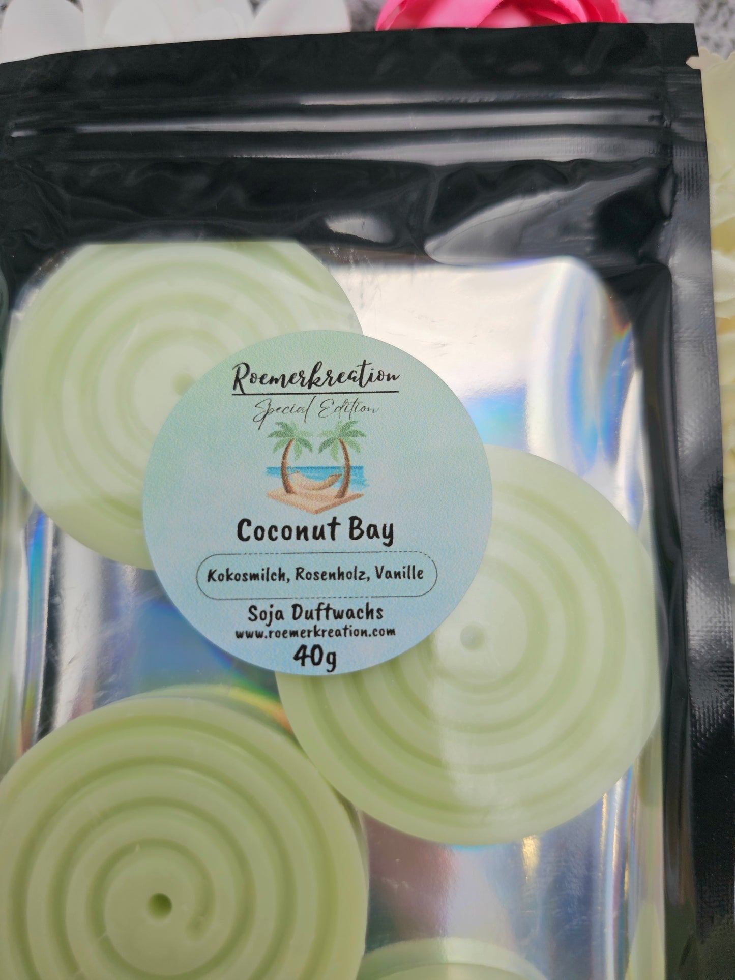 Kreise 40 g | Coconut Bay | Duftwachs