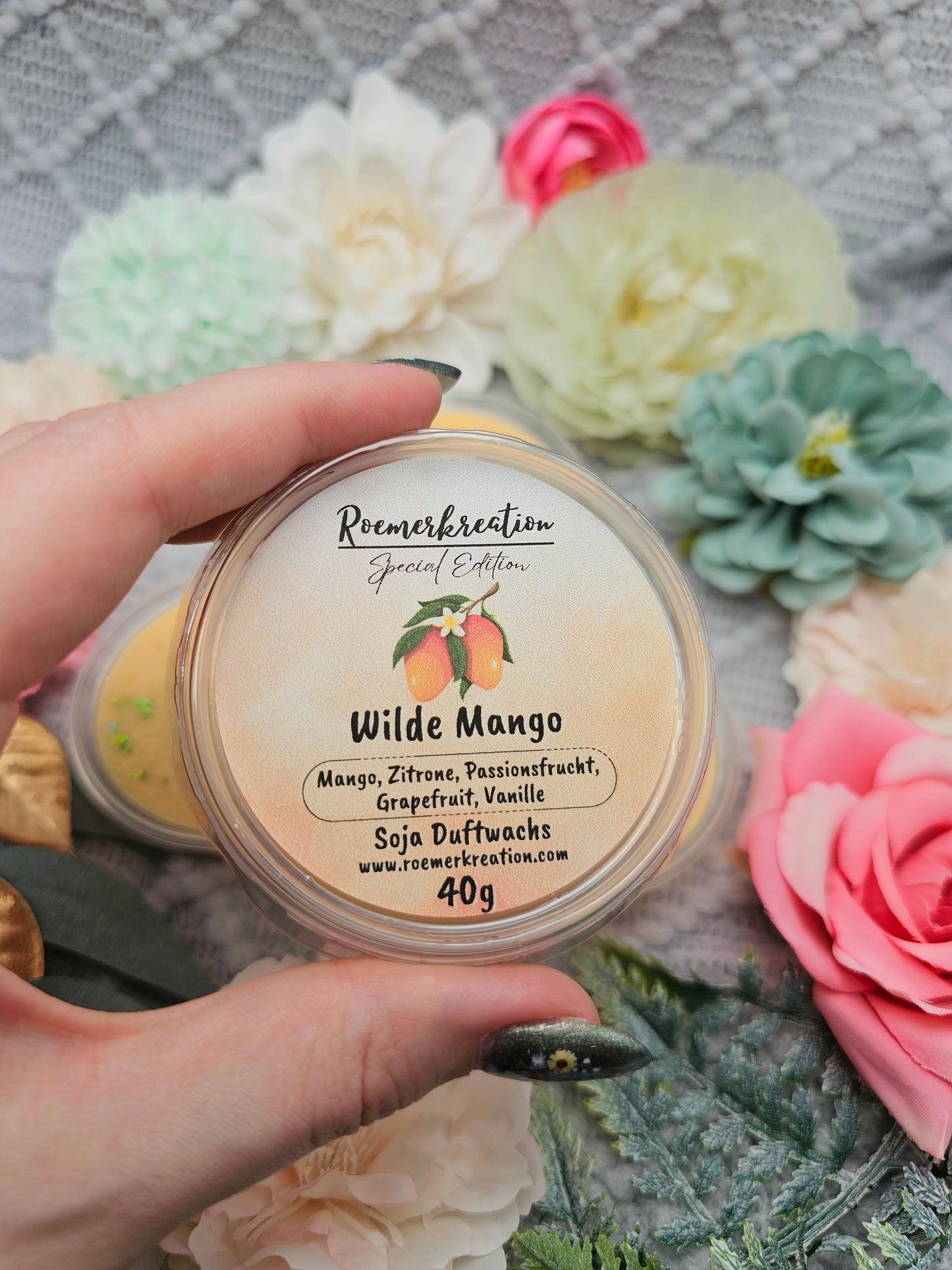 Schale 40 g | Wilde Mango | Duftwachs