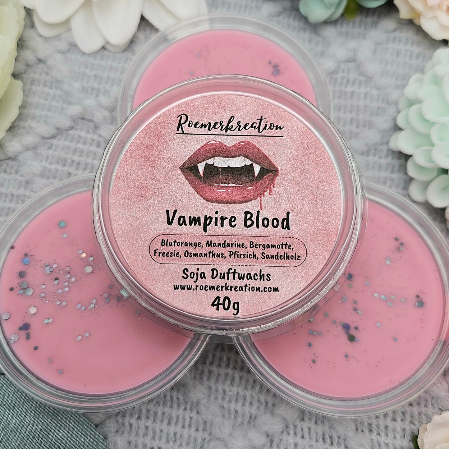 Schale 40 g | Vampire Blood | Duftwachs