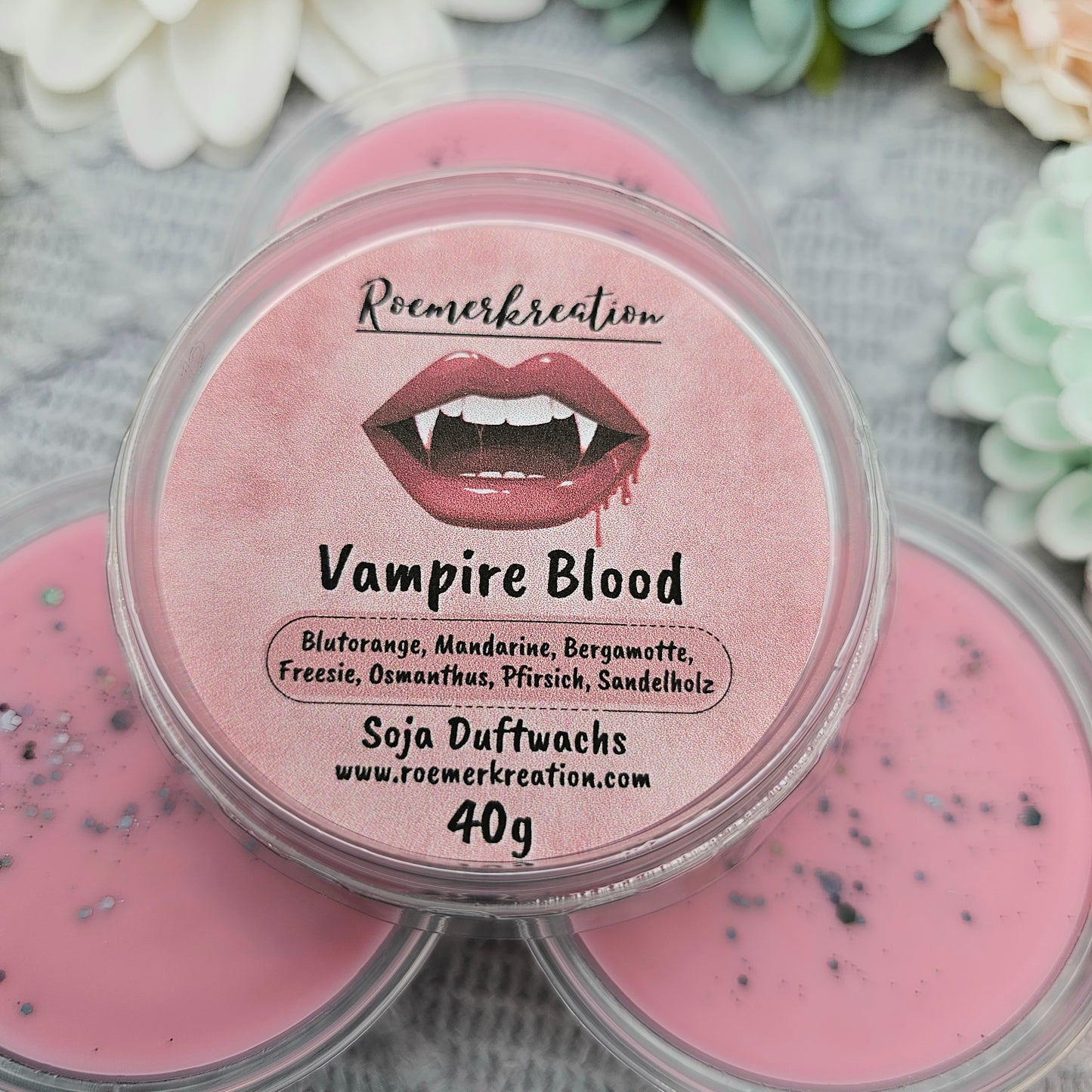 Schale 40 g | Vampire Blood | Duftwachs