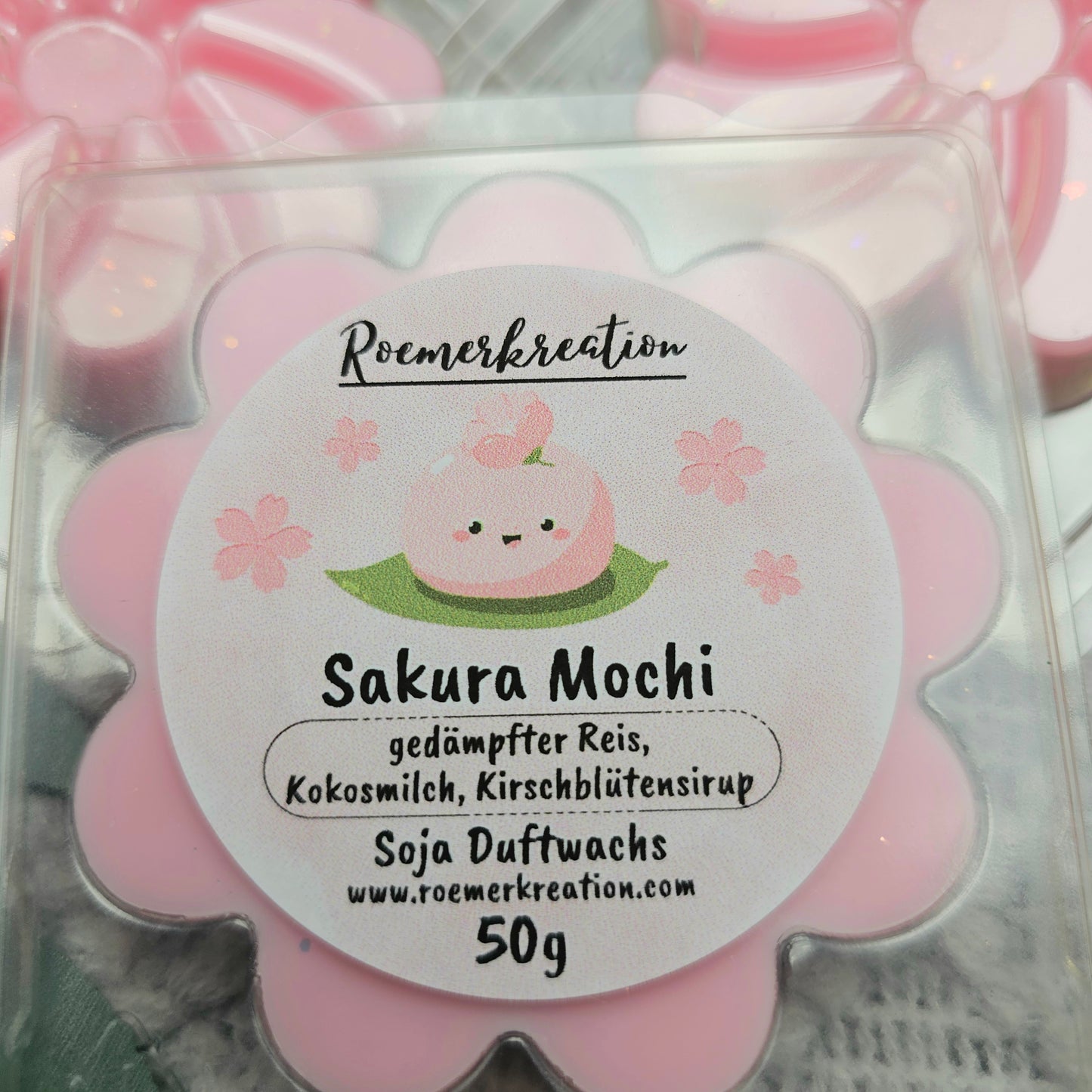 Schale 50 g | Sakura Mochi | Duftwachs